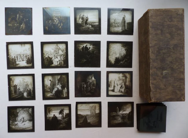Gustave Doré - 24 placas de cristal positivo