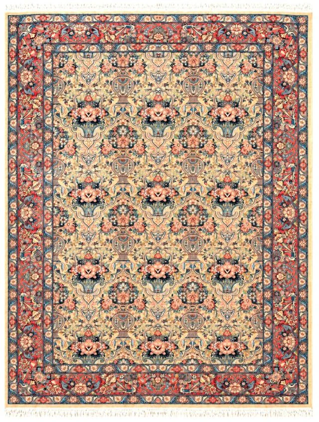 Kashmir en laine soyeuse - Rug - 312 cm - 214 cm