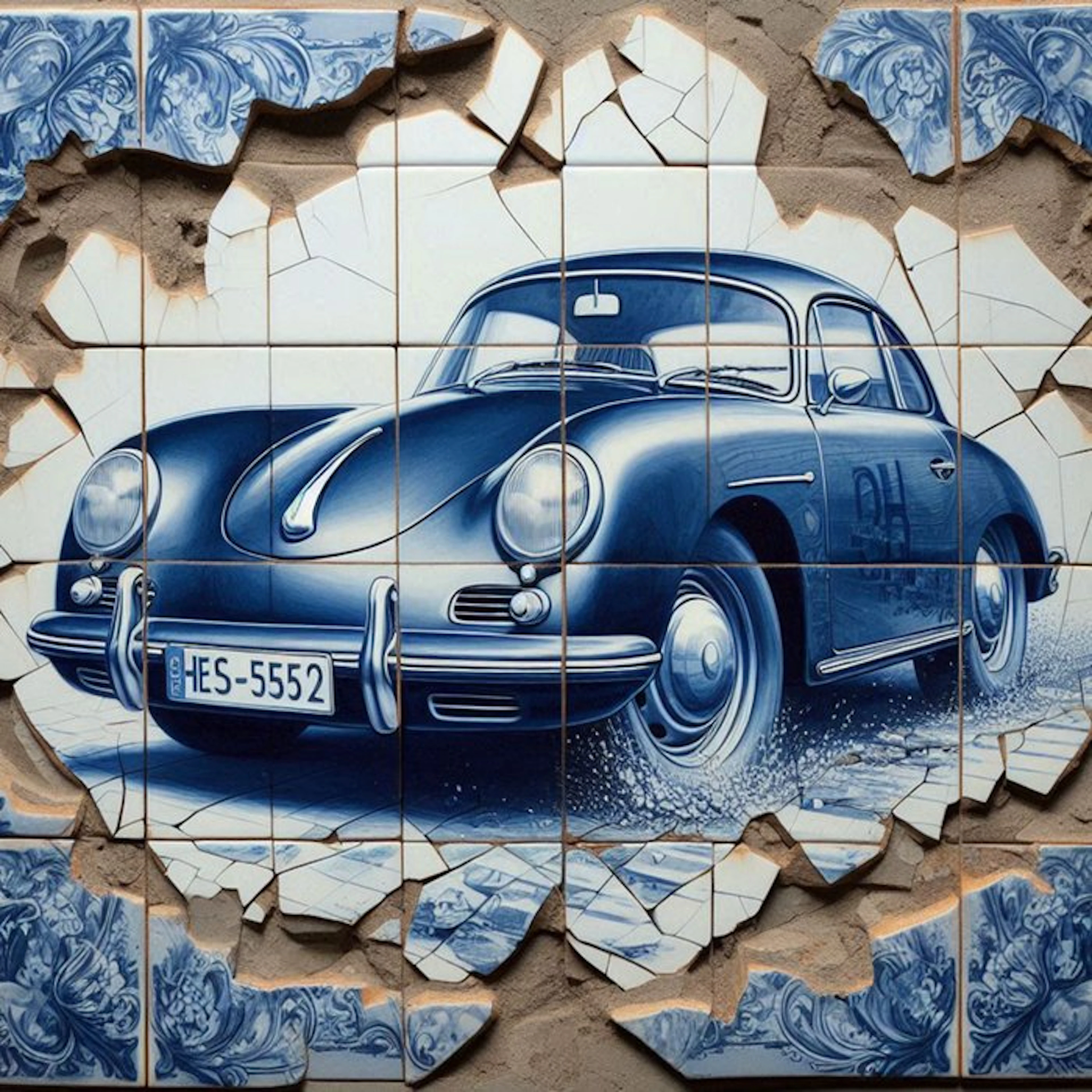 Luc Best - "Delfter Porsche 356 "
