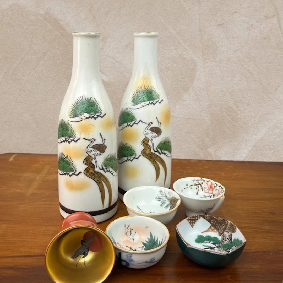 Sake Cups (Kutani