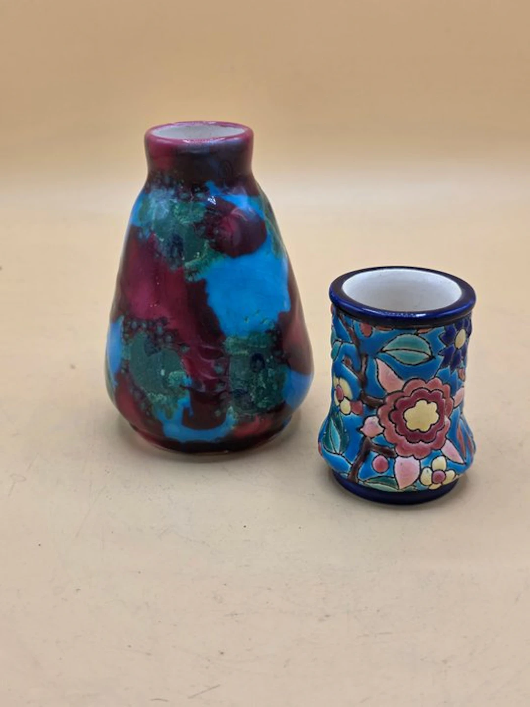Émaux de Longwy - Vase (2) - Ceramic