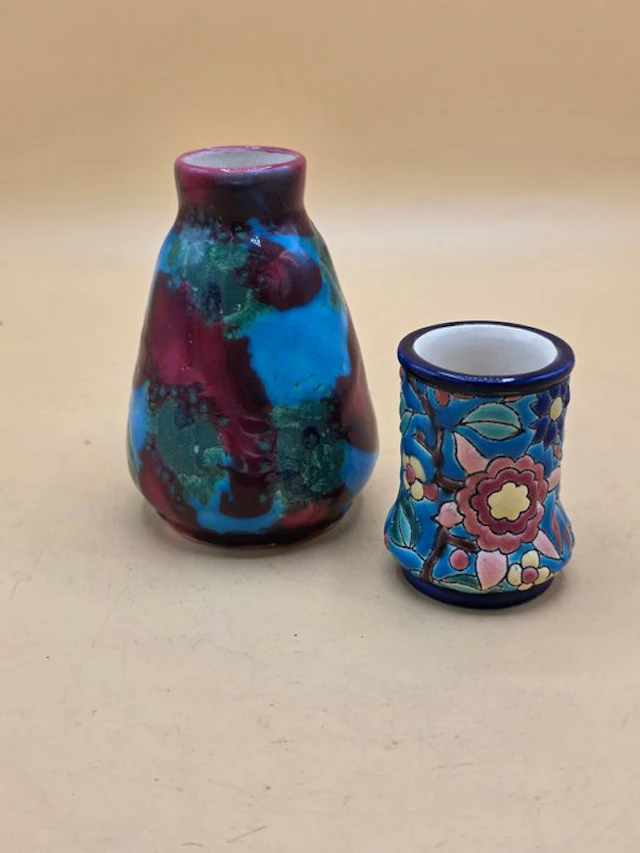 Émaux de Longwy - Vase (2) - Ceramic