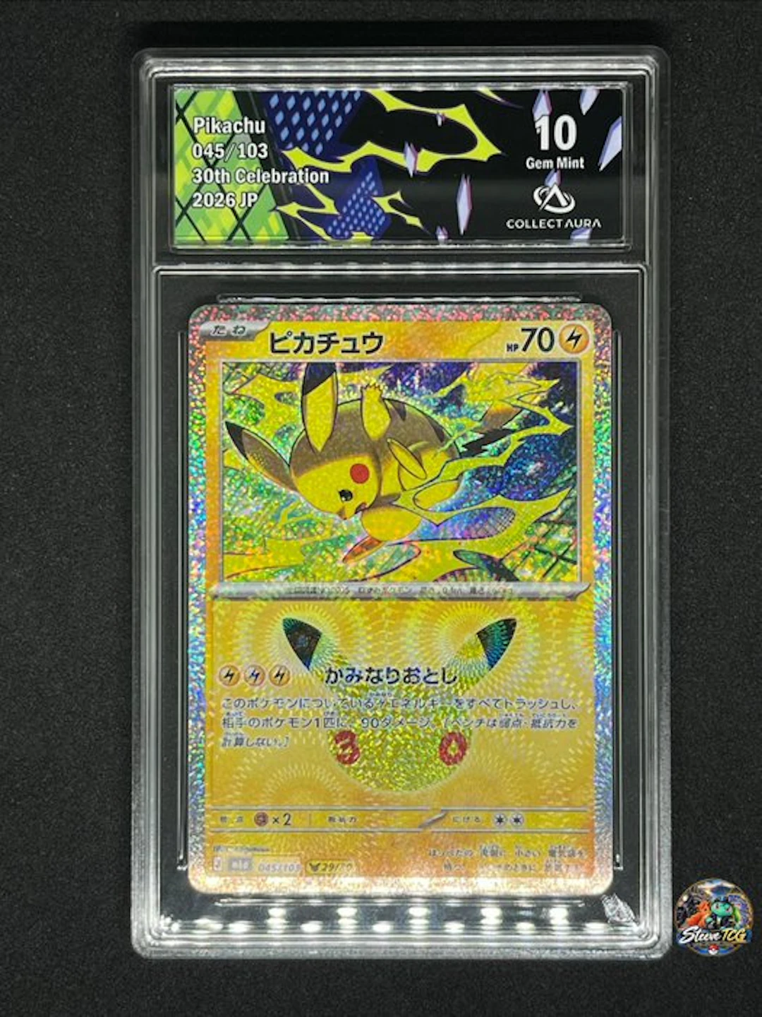Pokémon - 1 Graded card - Pikachu 045/103 Alternate art