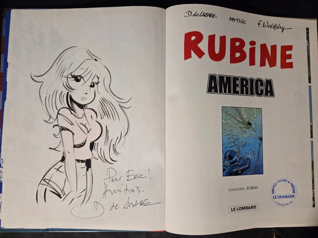 Rubine T6 + dédicace - C - 1 Album - First edition - 1998