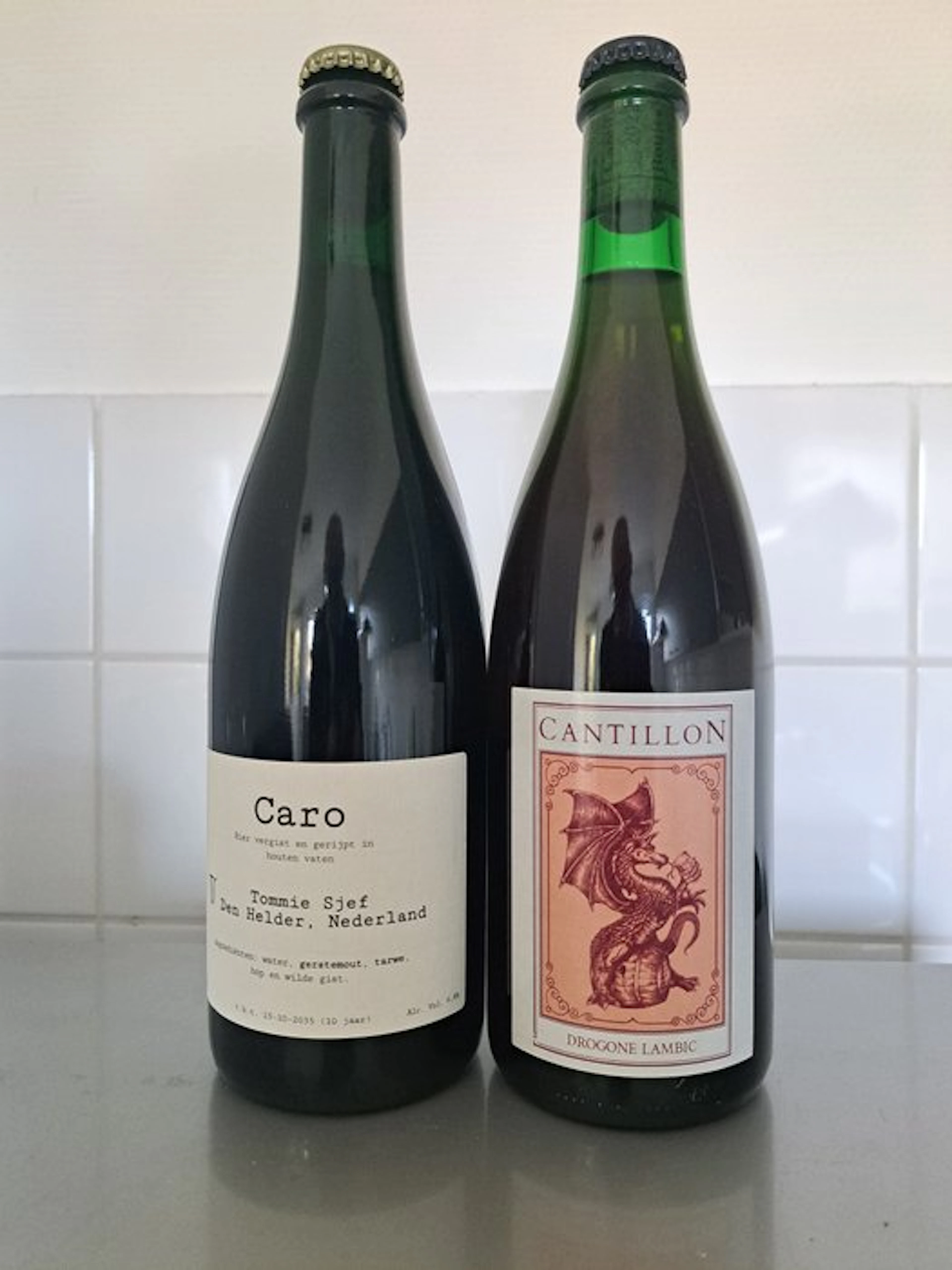 Cantillon - Drogone (2022) & Tommie Sjef - Caro (2026) - 75cl - 2 bottles
