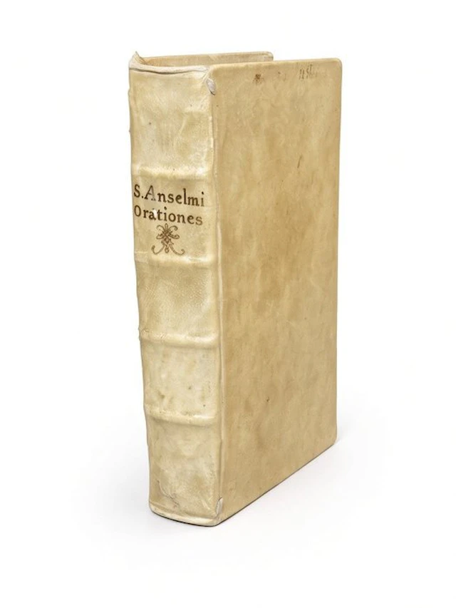 S. Anselmi - Orationes S. Anselmi - 1726