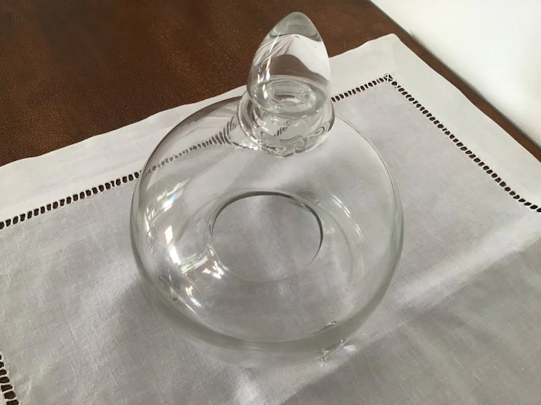 Lidded vase - Glass - INSECTENVANGER