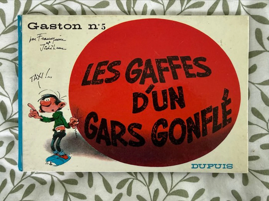 Gaston T5 - Les Gaffes d’un Gars gonflé - C - 1 Album - First edition - 1967