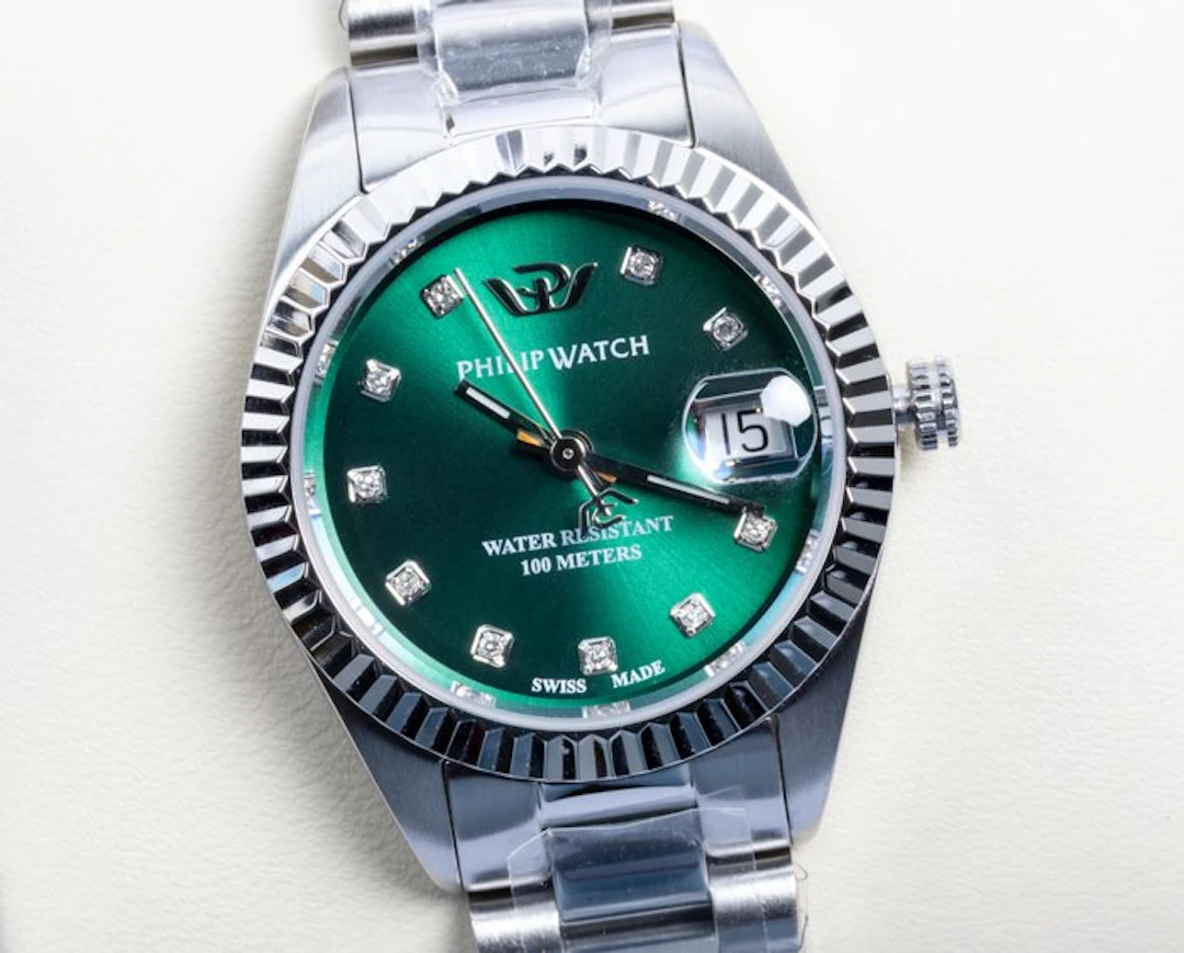 Philip Watch - Caribe Urban - Diamonds - Royal Green...