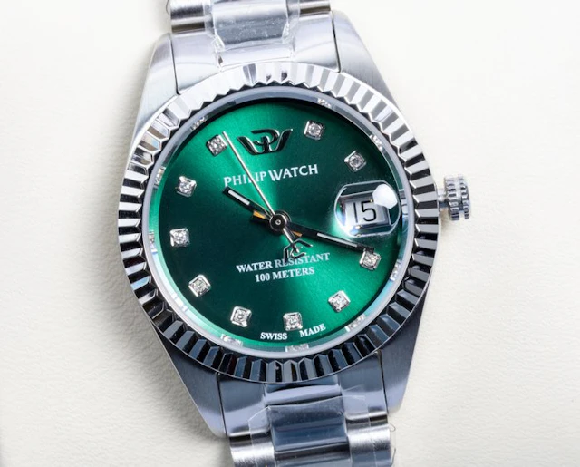 Philip Watch - Caribe Urban - Diamonds - Royal Green...