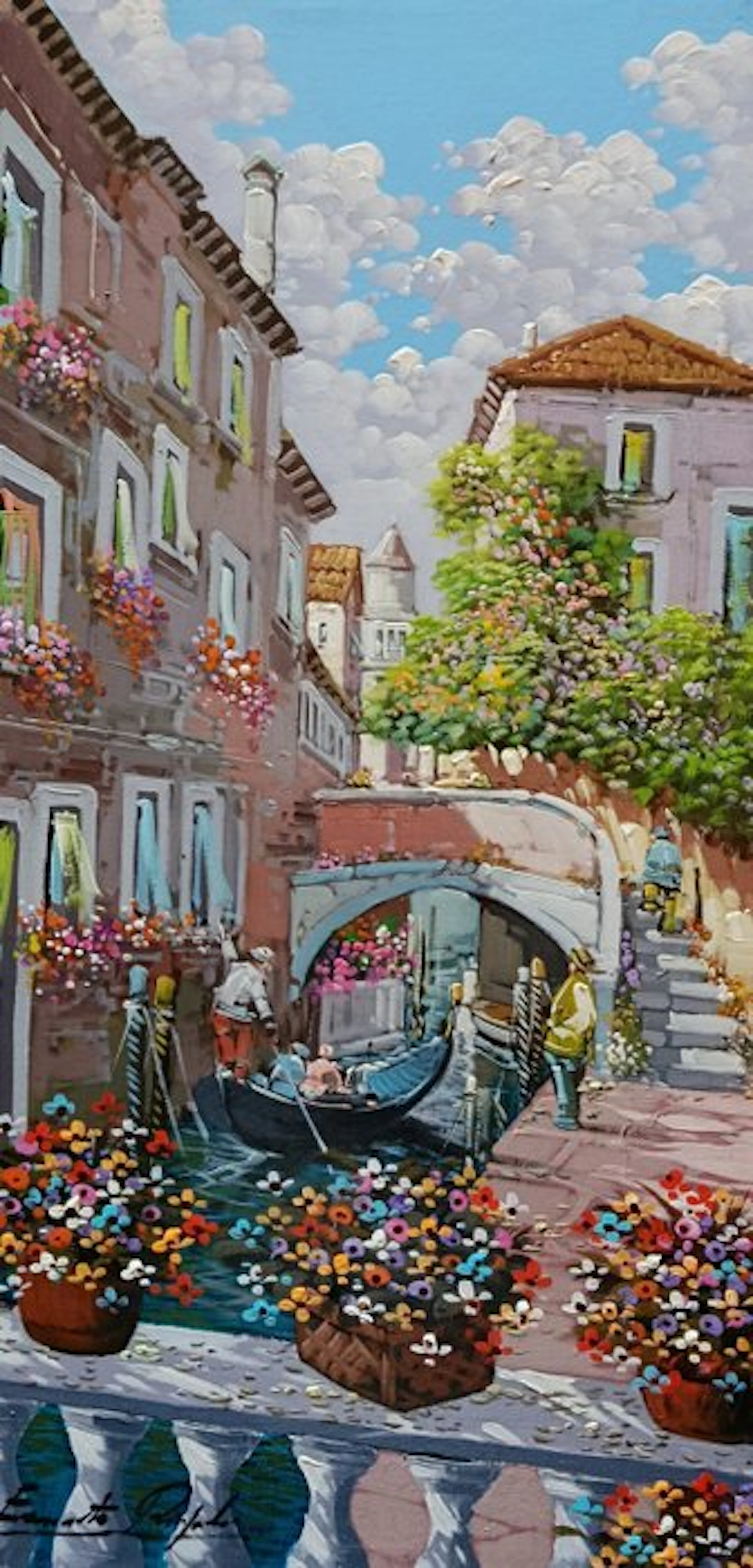 Ernesto Rispoli (1948) - Vicoletto veneziano