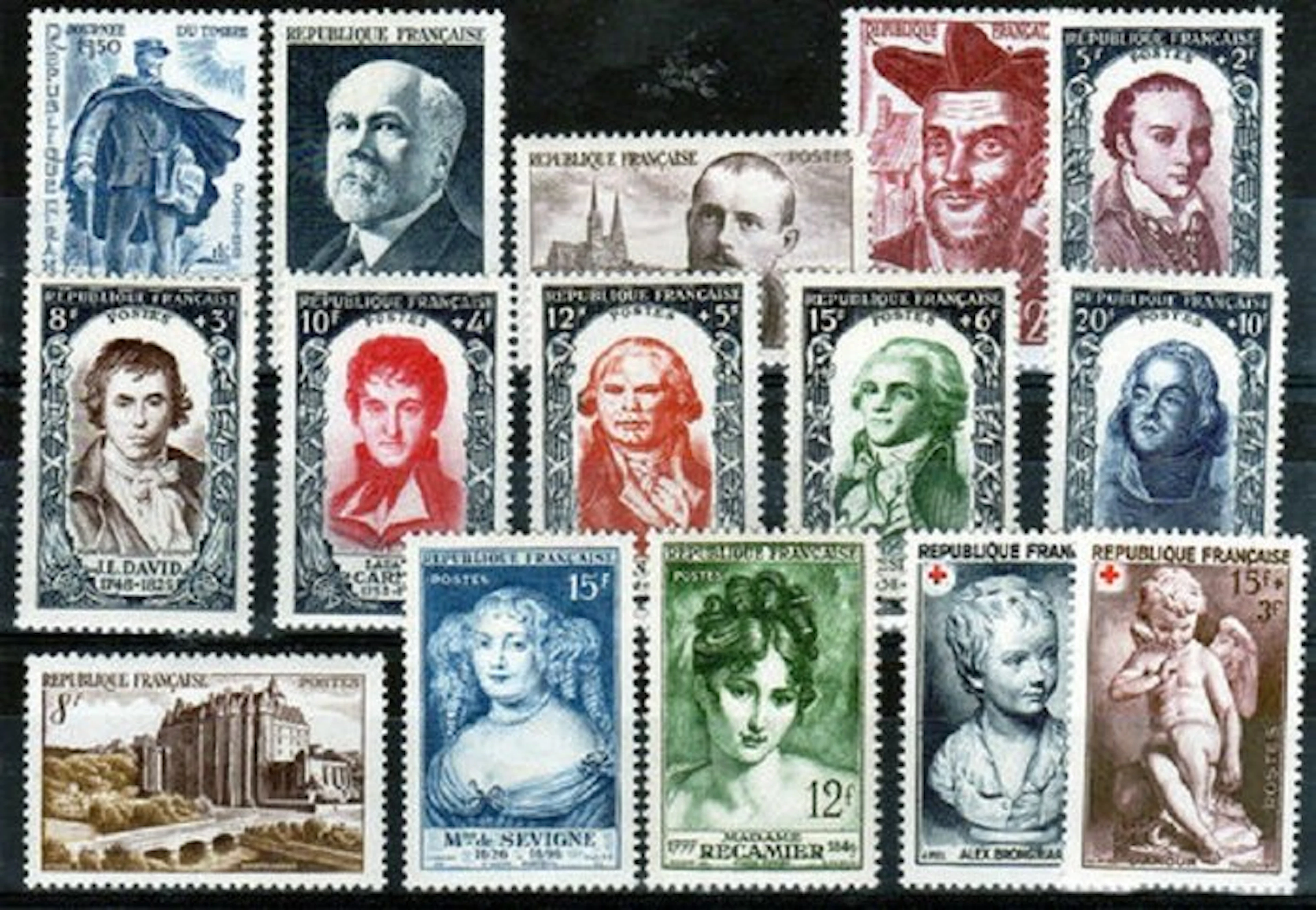 France 1950/1953 - Consecutive four-year run with the 'Celebrities' series