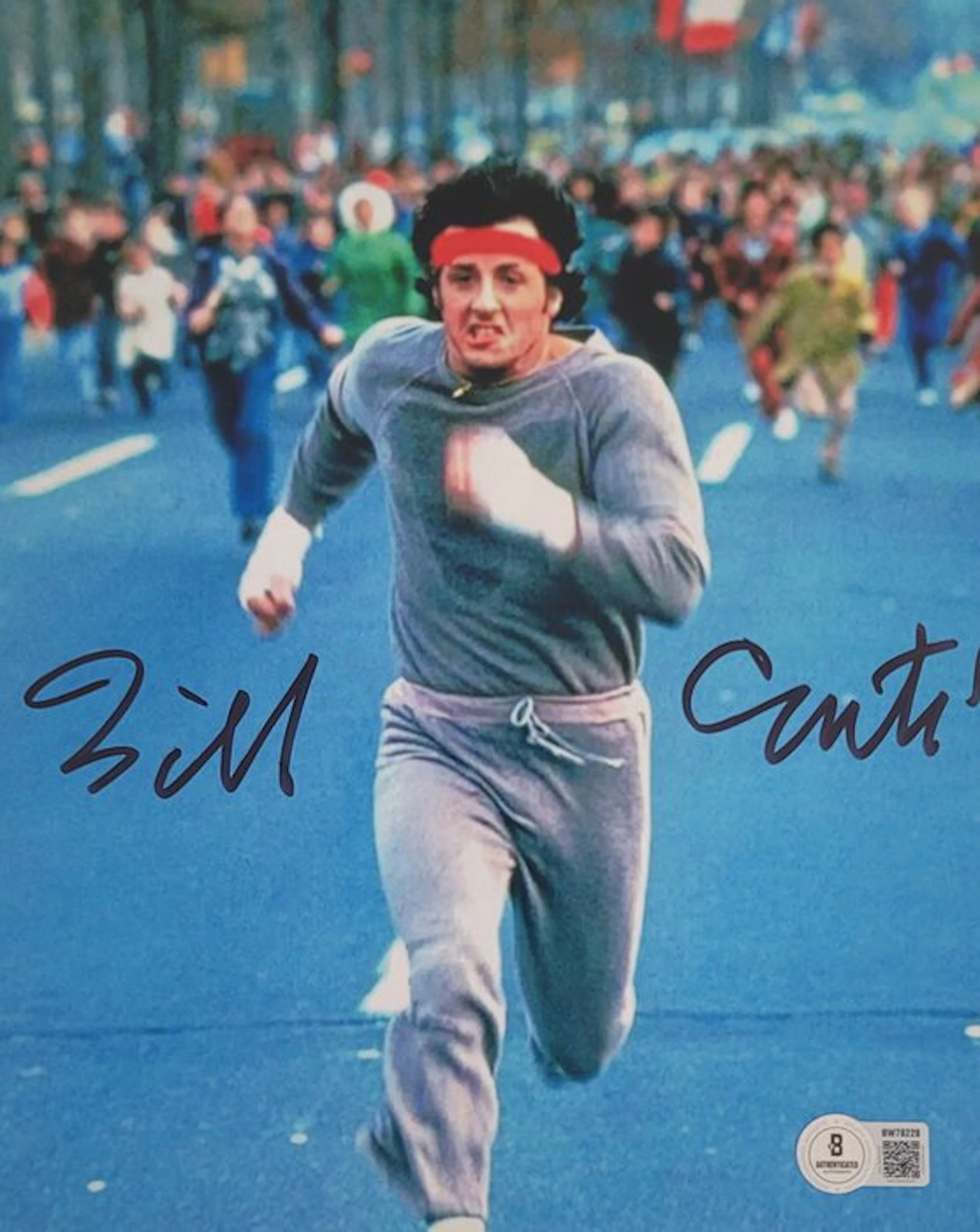 Rocky - Bill Conti Famous Music Composer - Autograph, Photo with Beckett COA