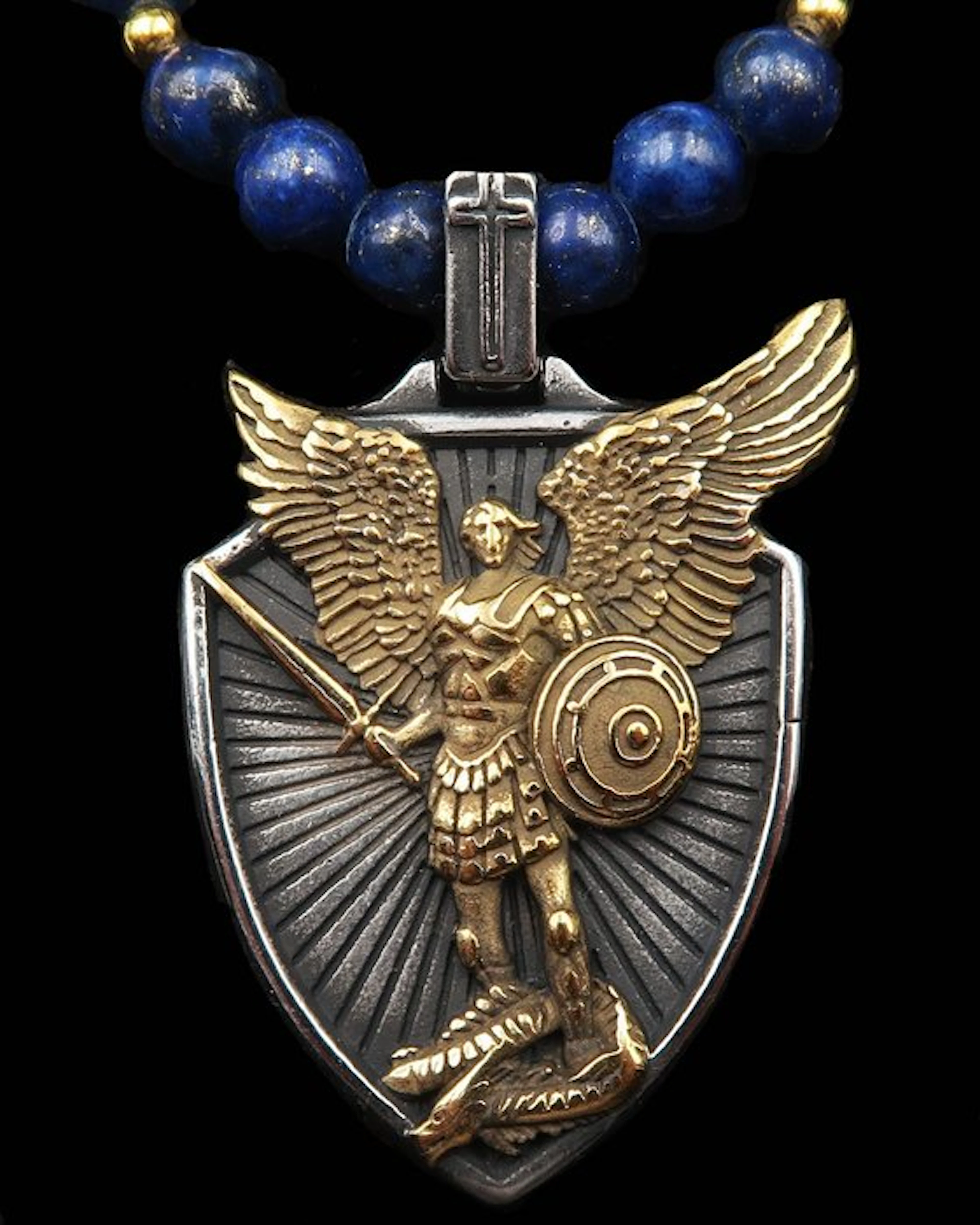 Lapis lazuli - Saint Michael the Archangel - Protection Against Darkness