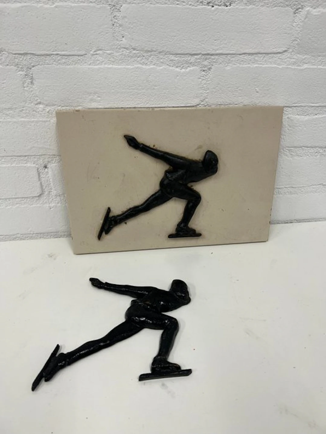 Wall decoration (2) - skates - Netherlands - Cast-Iron Skater