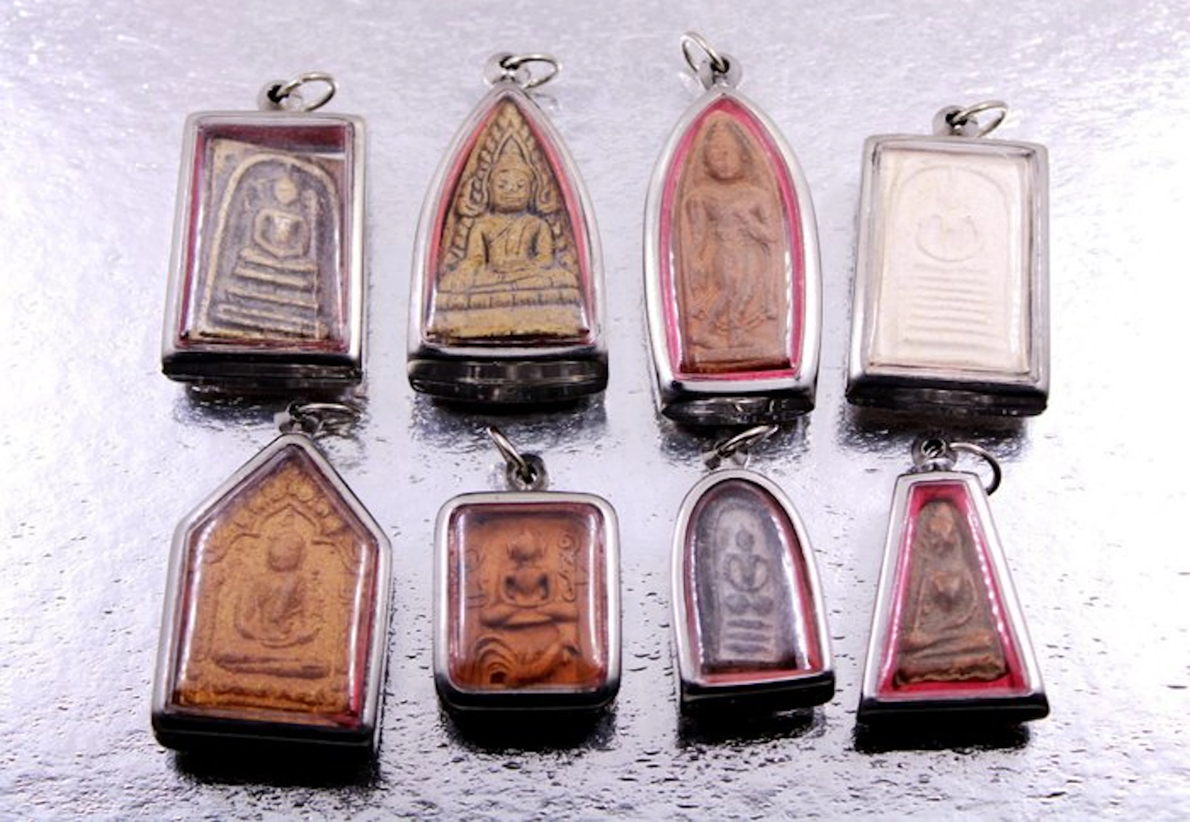 8 Pendants Talismans / Amulets for Meditation Protection...