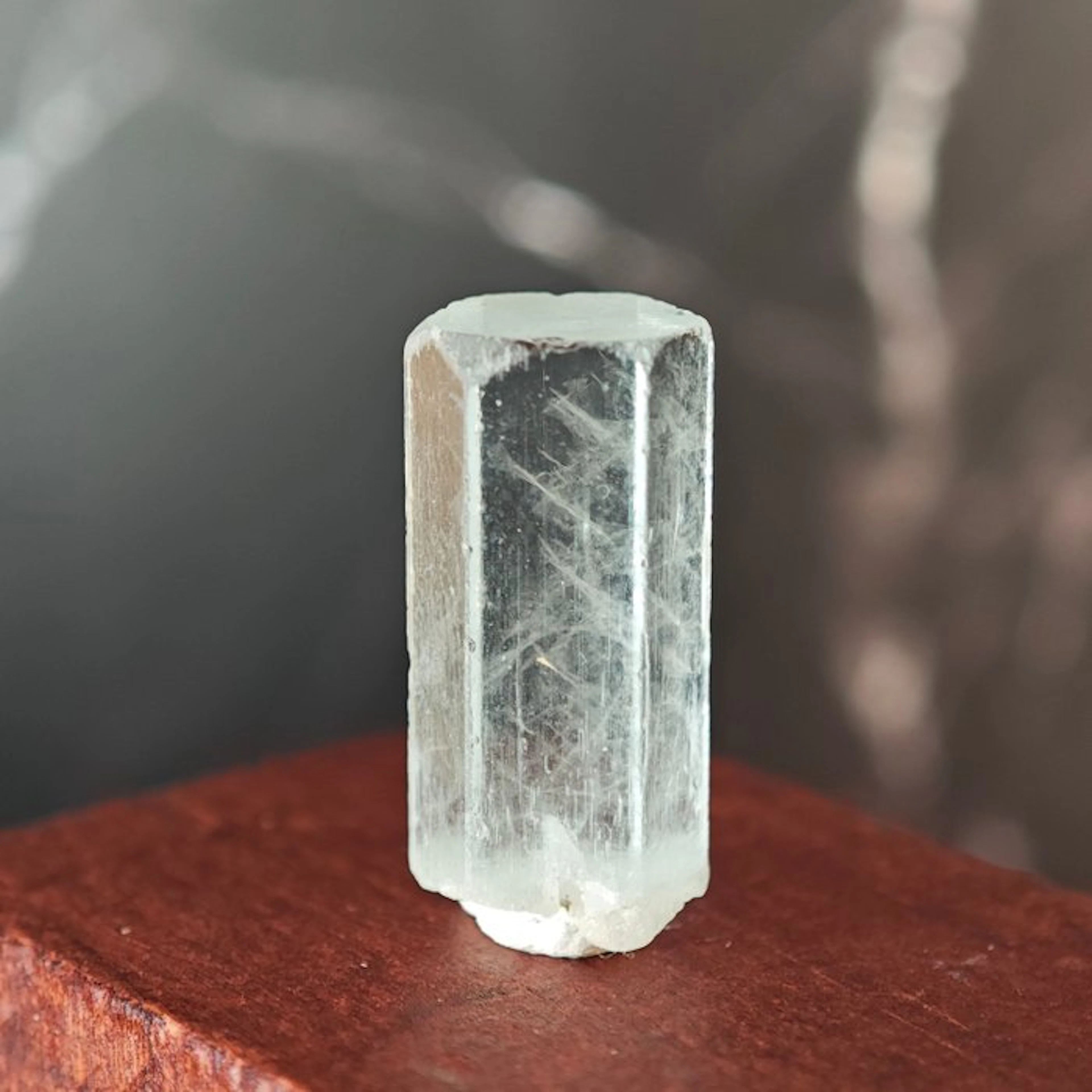 13.65 ct aquamarine in A++ quality, jewelry quality terminated- 2.73 g