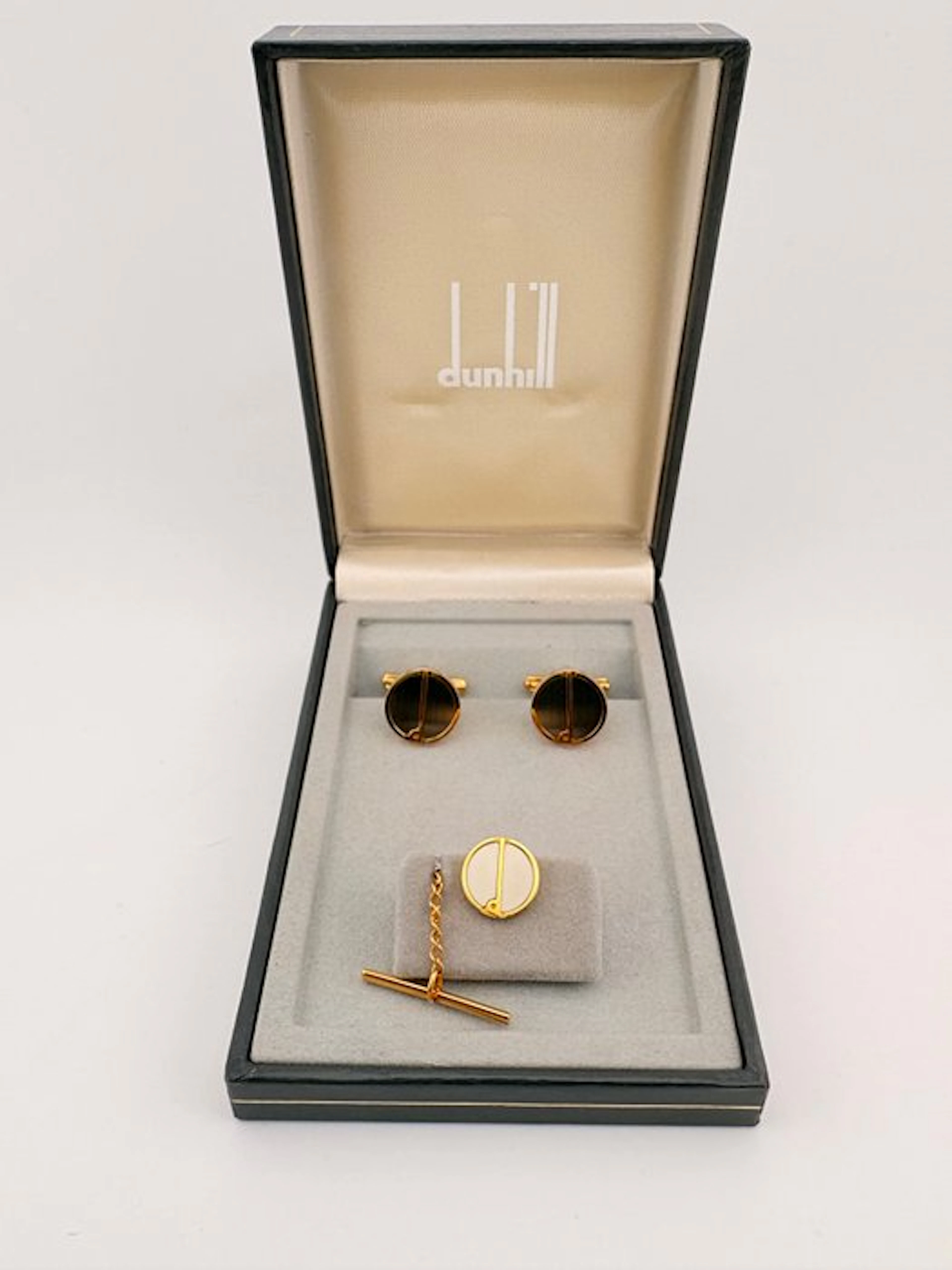 Alfred Dunhill - Gold-filled - Cufflinks - cufflinks & tie pin