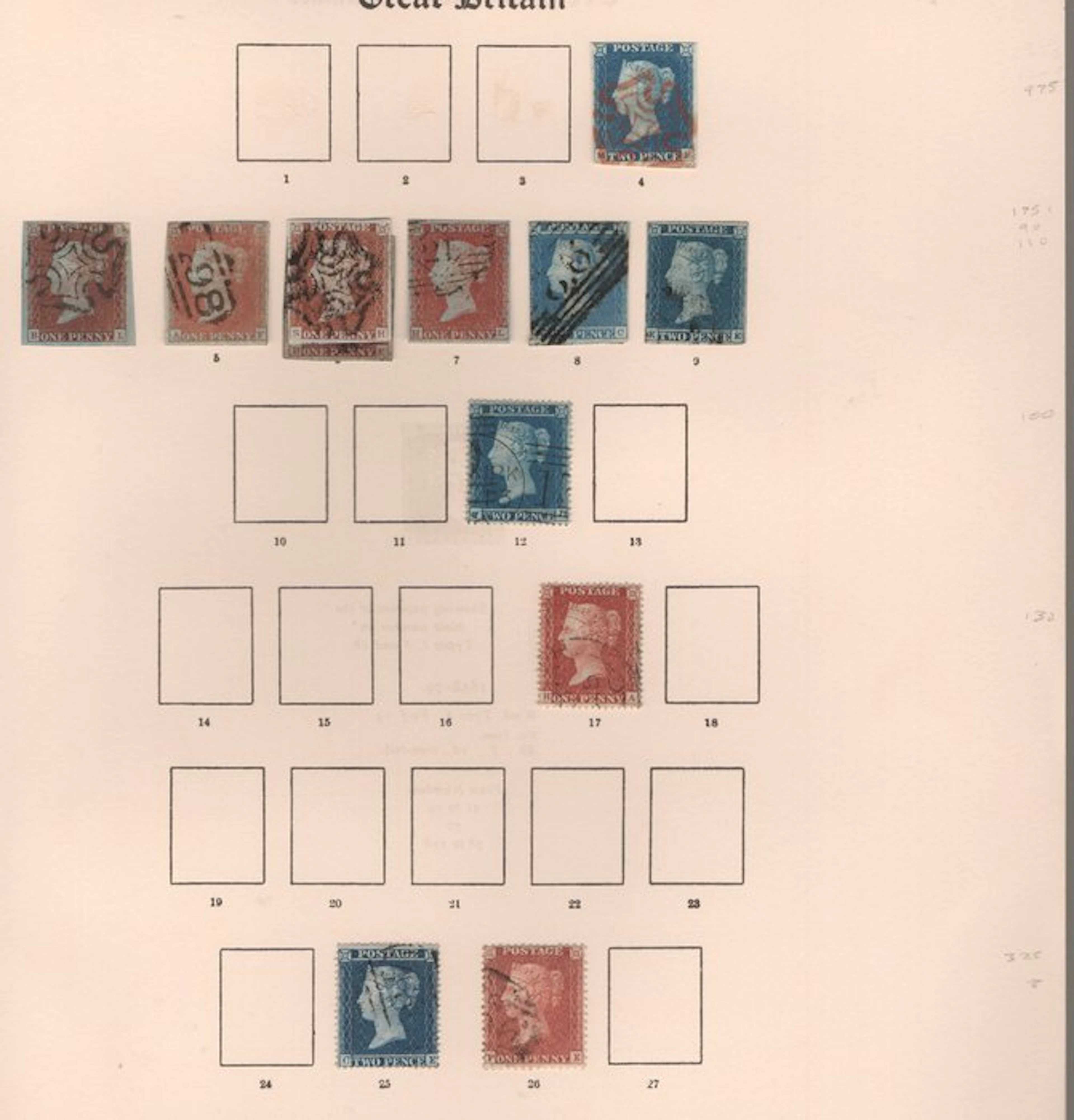 Great Britain 1840/1887 - Great Britain A beautiful...