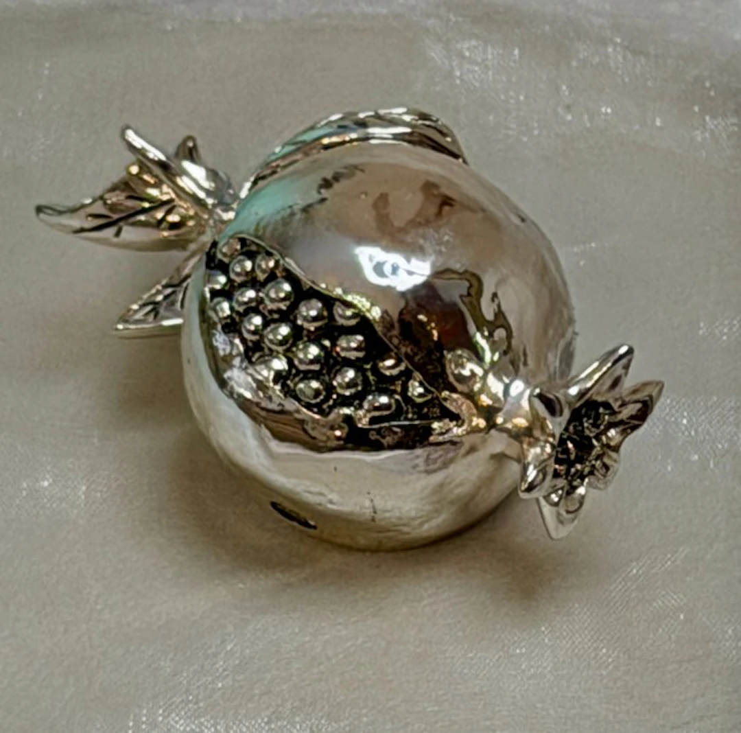 Argenteria La Piramide - Figurine - Realistic Pomegranate...