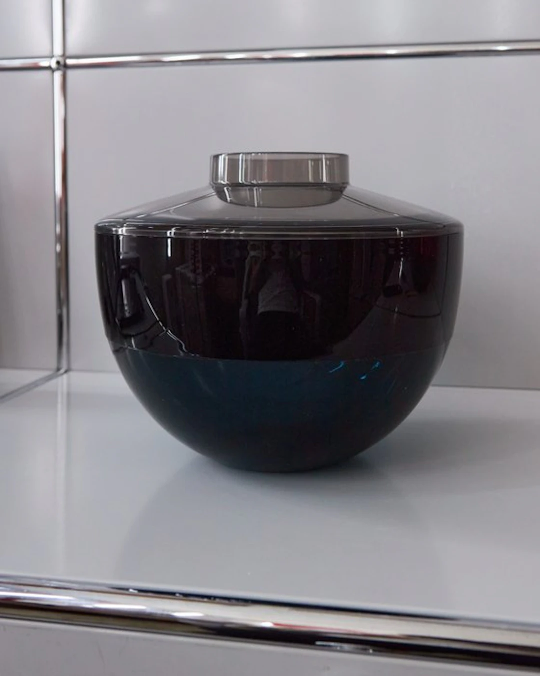 Kartell - Christophe Pillet - Container - Shibuya - Grey/Fume/Blue - Plastic