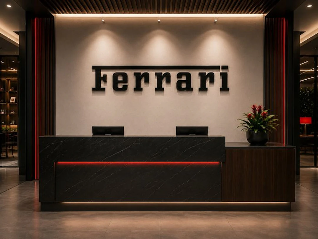 Ferrari – 200 cm – Sign - Ferrari