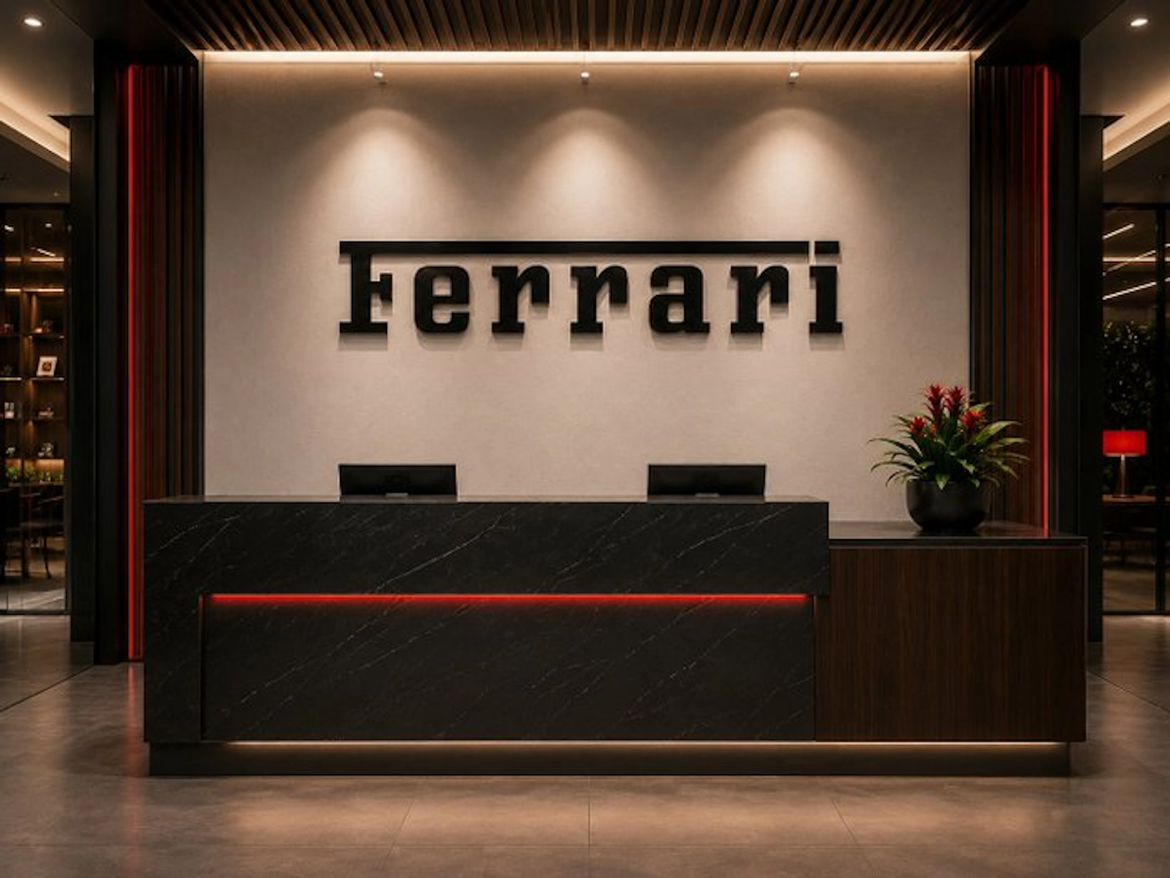 Ferrari – 200 cm – Sign - Ferrari