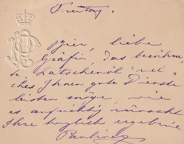 Prinzessin Pauline von Sachsen-Weimar-Eisenach - Herzogin...
