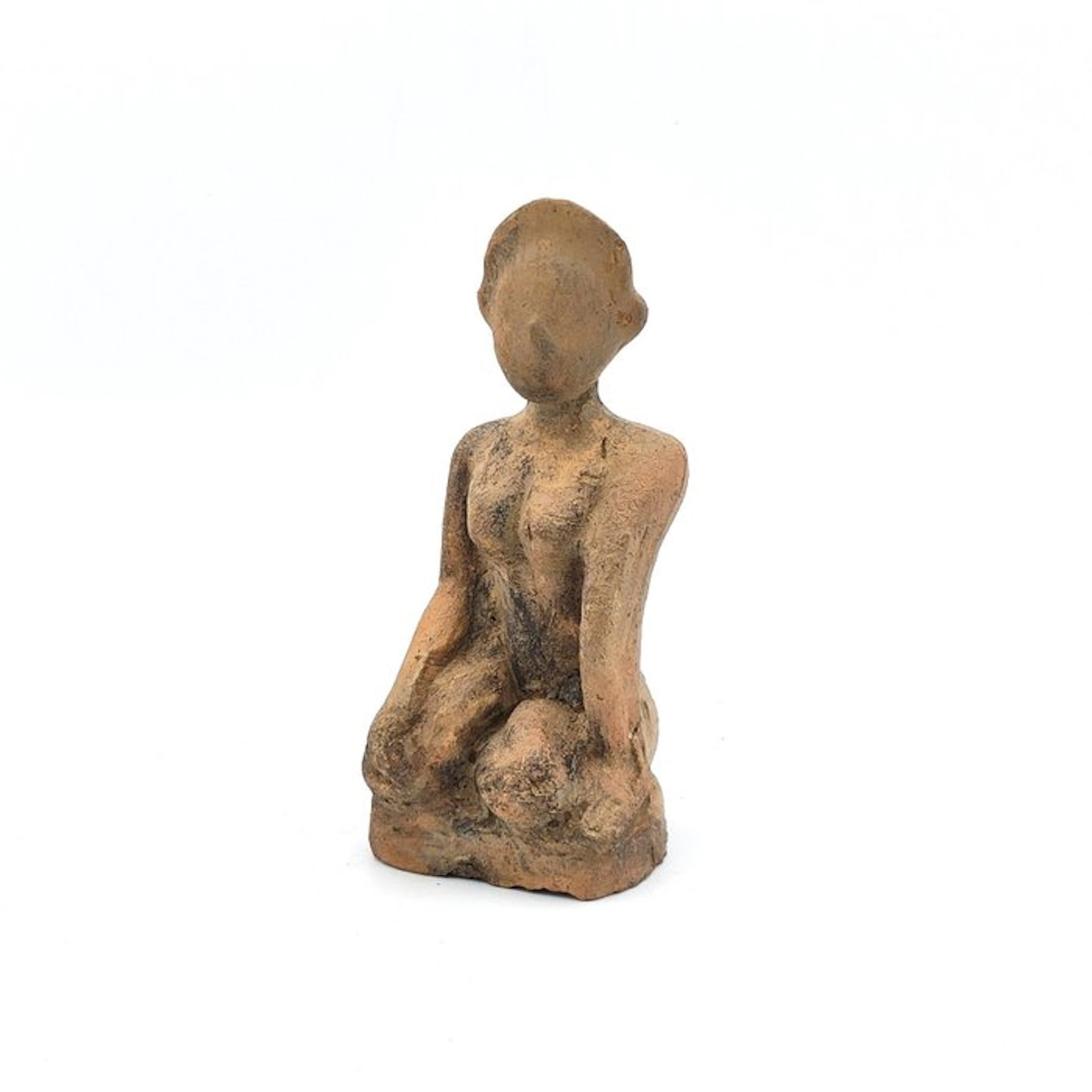 Ancient Chinese Terracotta Mother Fertility Idol - 122 mm