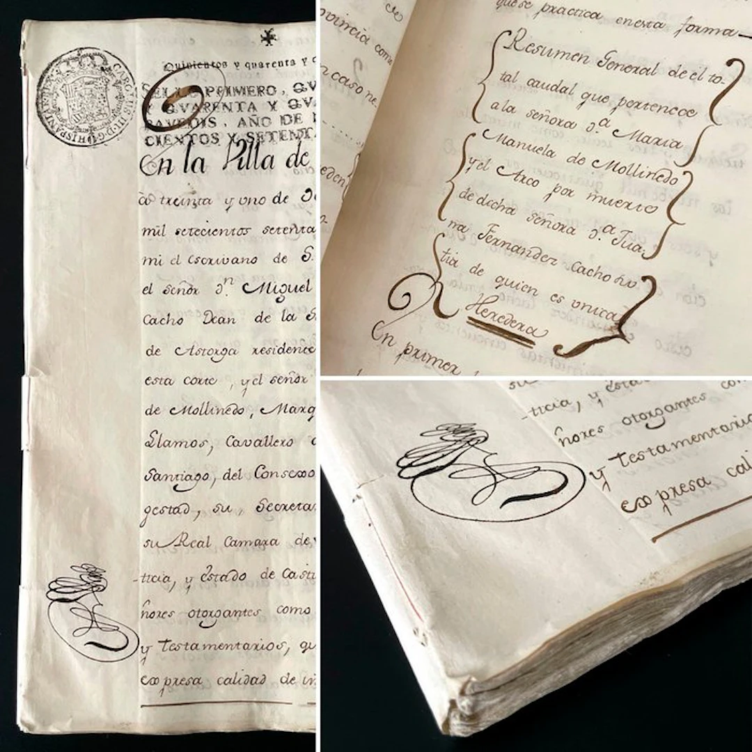 Manuscrito - Año 1778