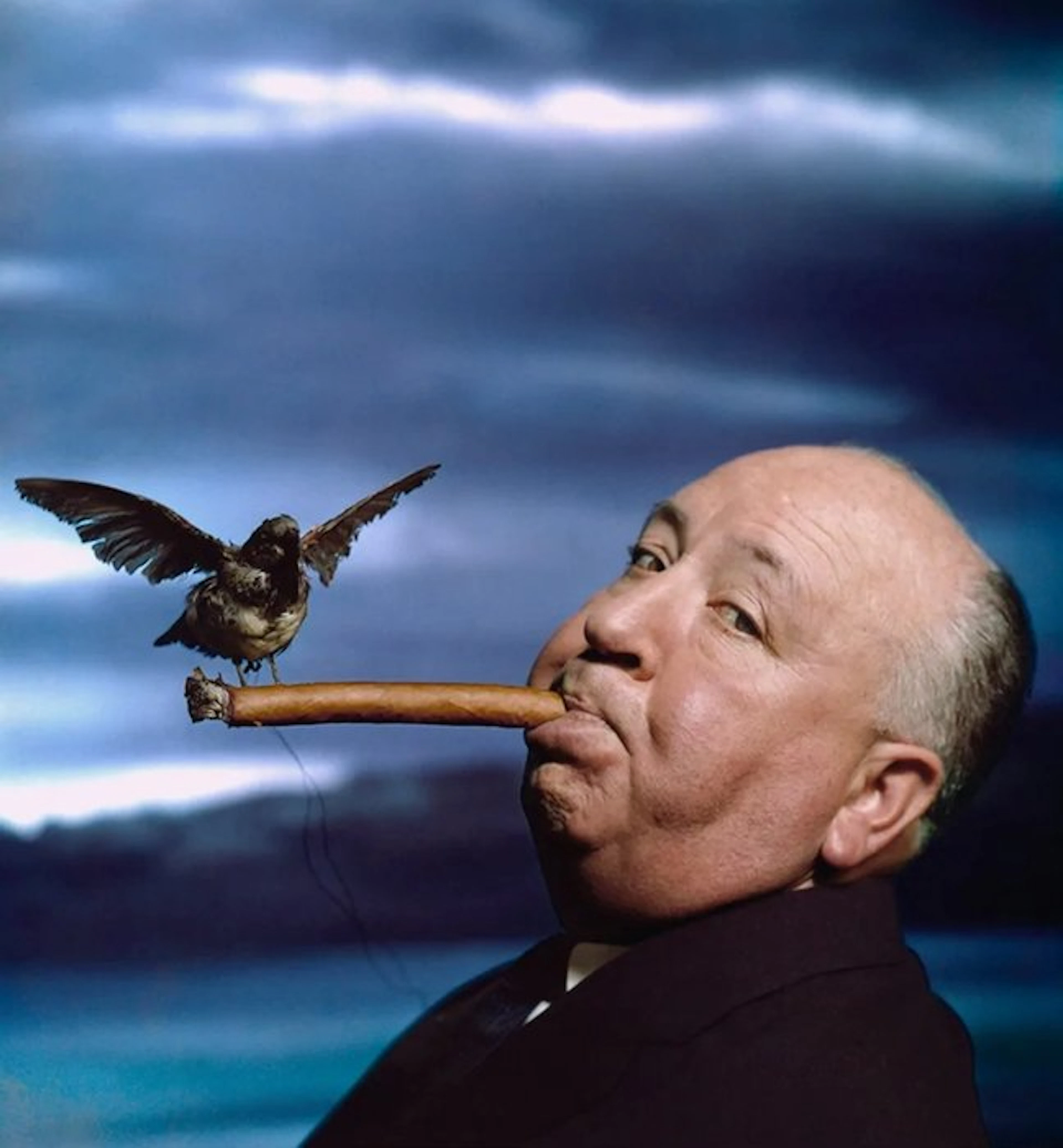 Philippe Halsman (1906-1979) - British filmmaker Alfred Hitchcock