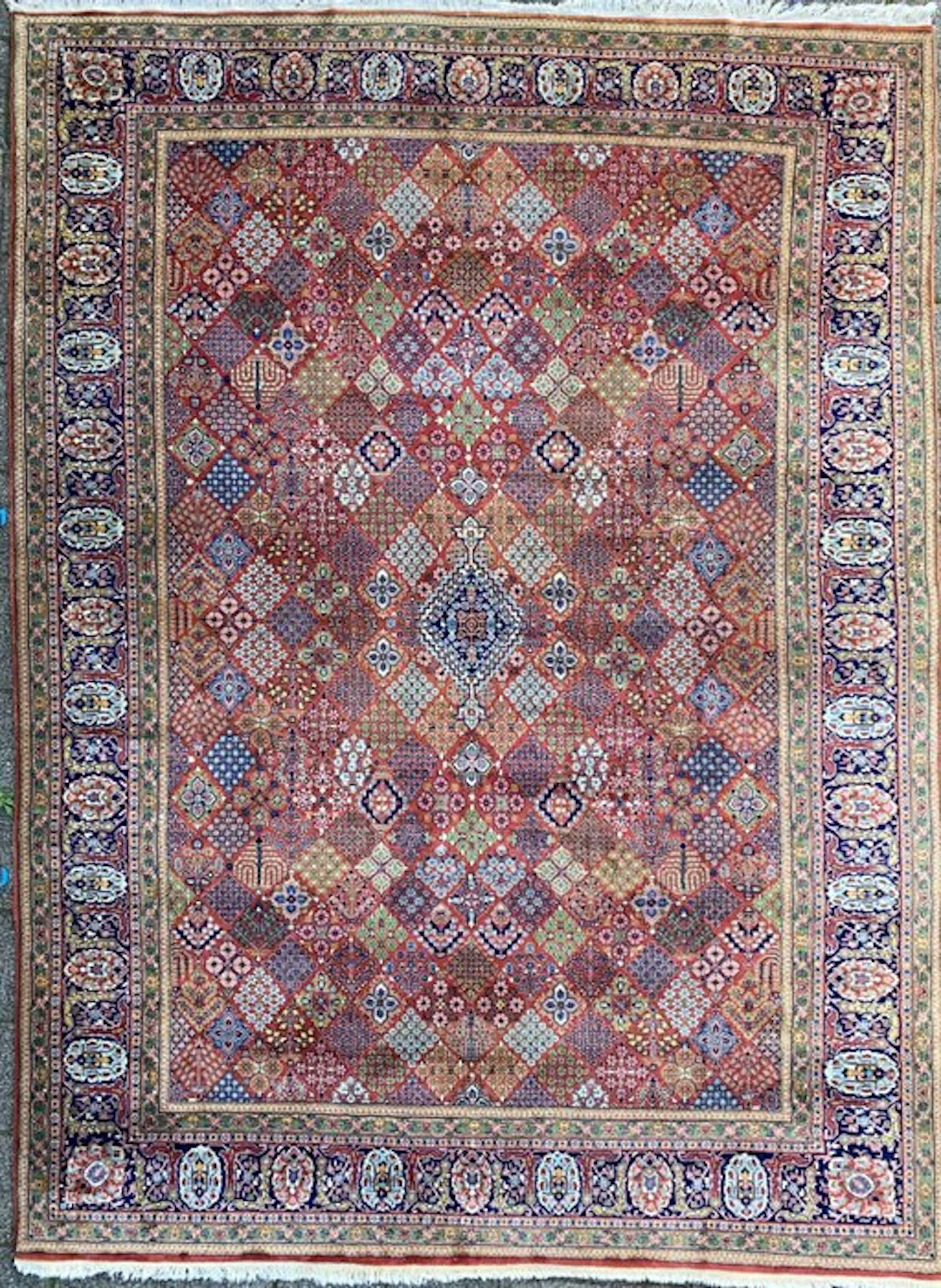 Kashan made - Cleaned - Carpet - 338 cm - 252 cm
