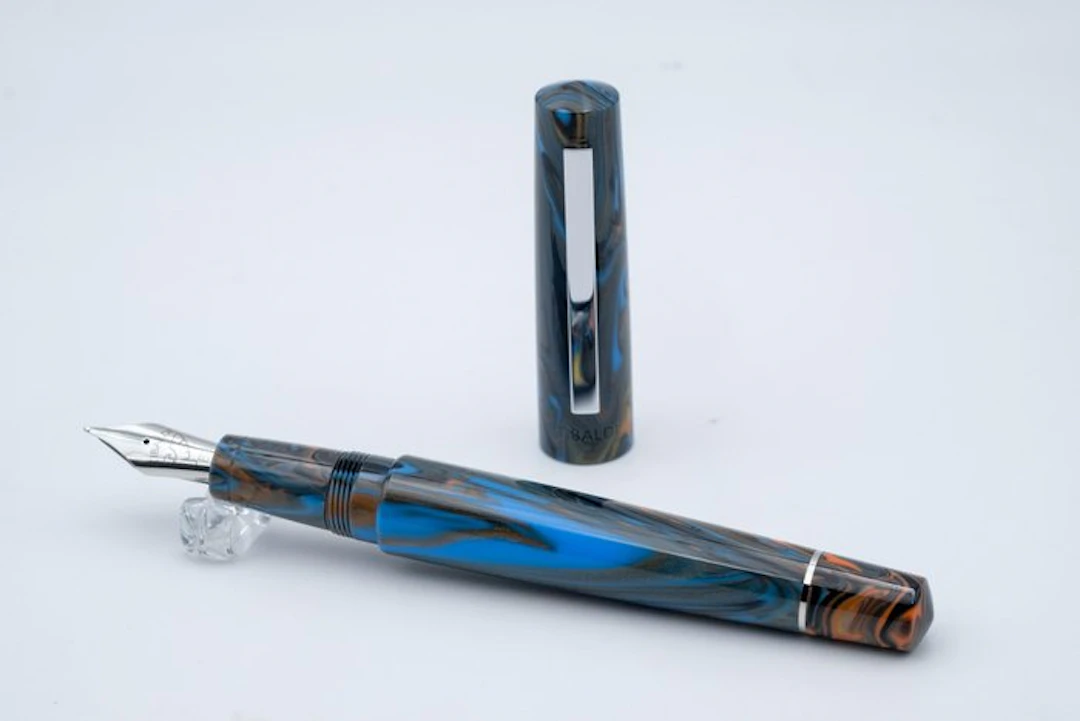 Tibaldi - Infrangibile - Peacock Blue - (TIROBL22) - Fountain pen