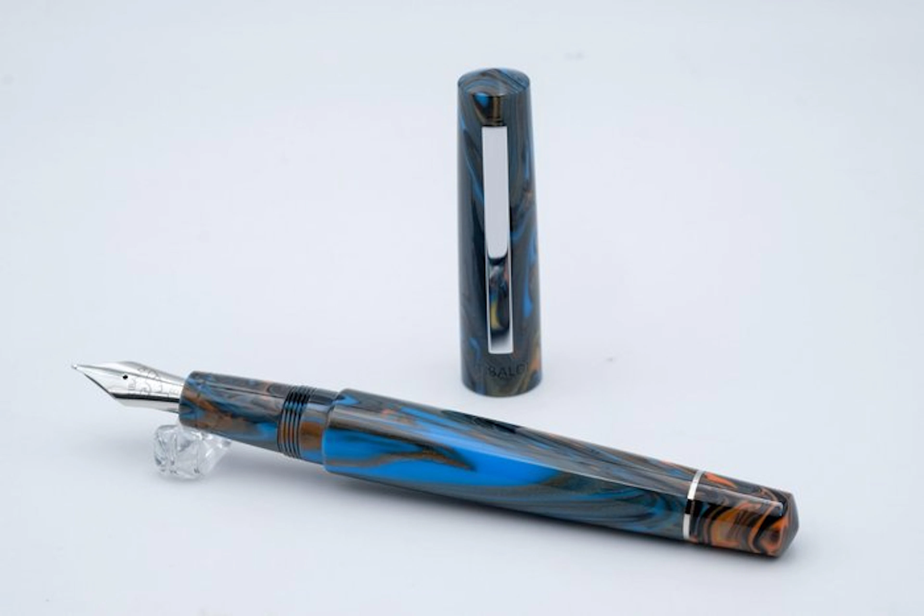 Tibaldi - Infrangibile - Peacock Blue - (TIROBL22) - Fountain pen