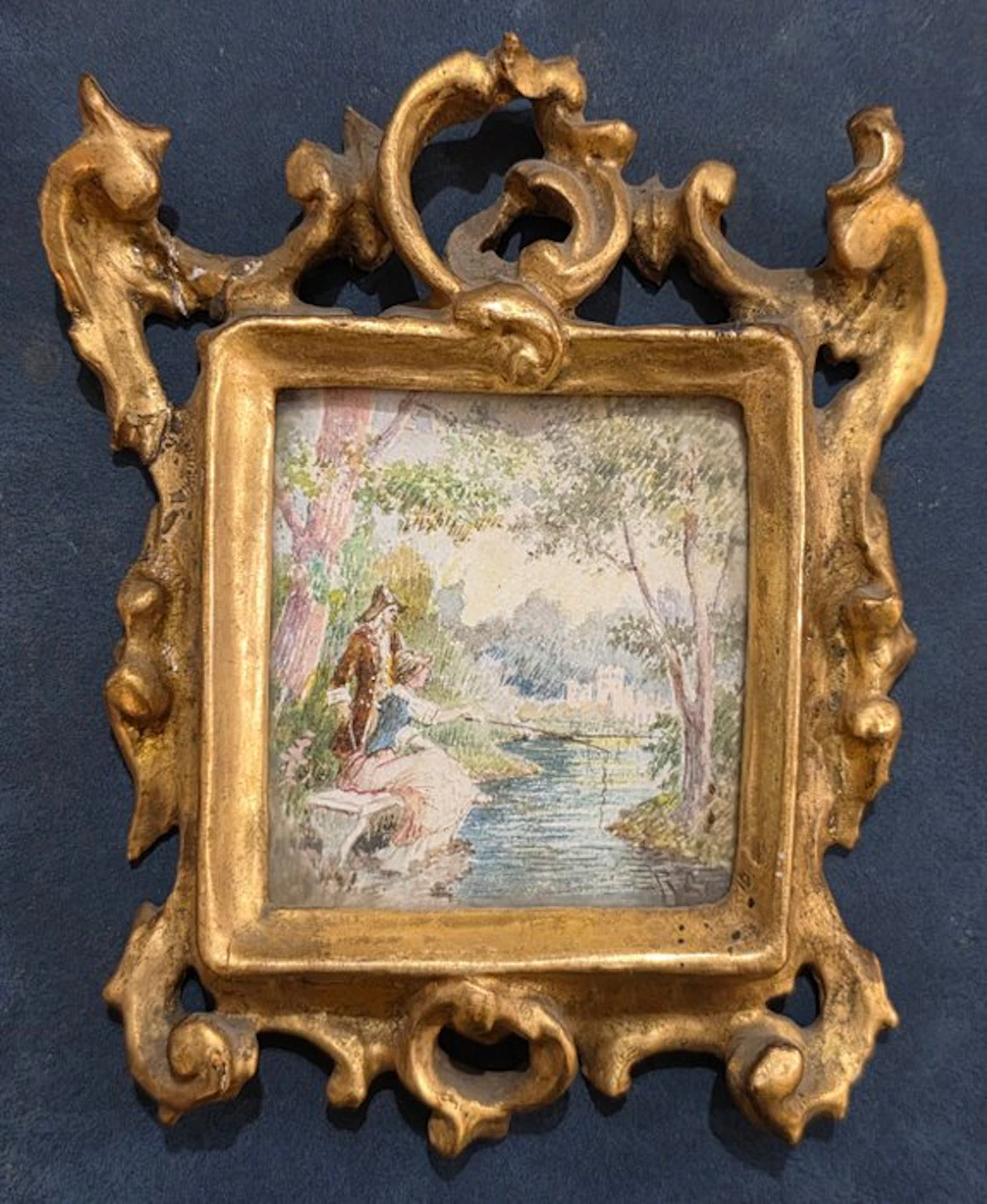 Raffaello Sorbi (1844-1931) - Scena romantica - NO RESERVE