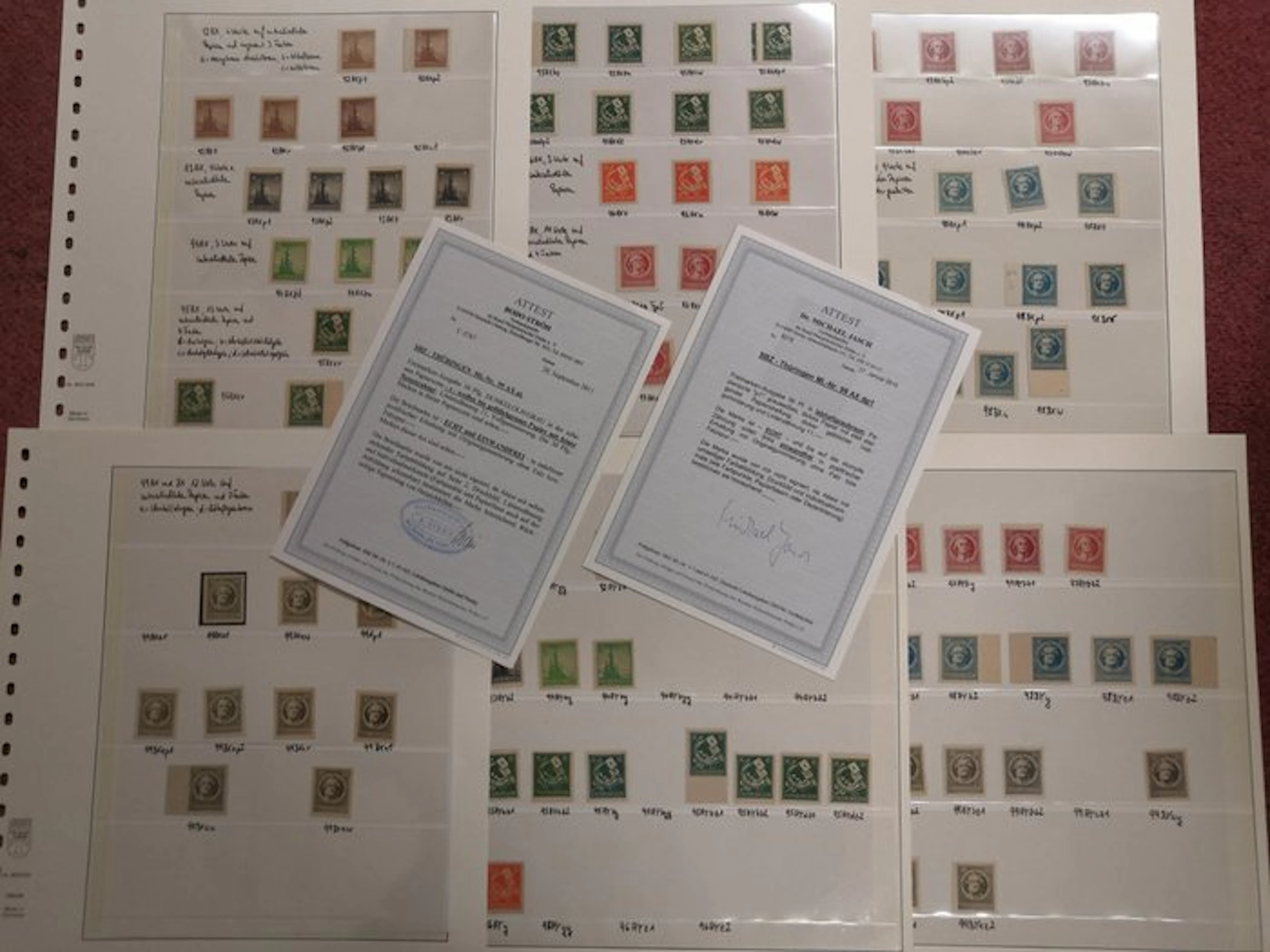 Allied Occupation - Germany (Soviet zone) 1945 - Thuringia