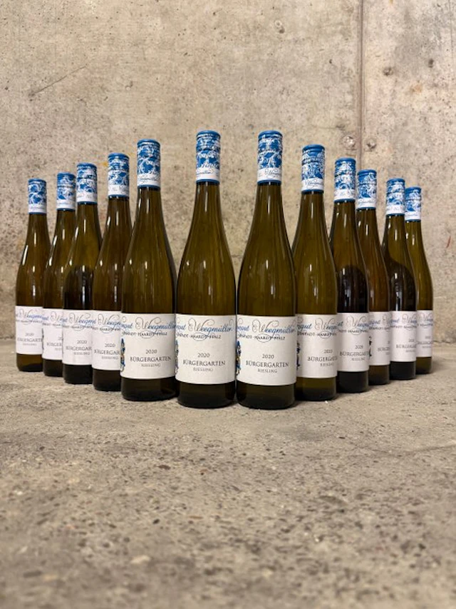 2020 Weingut Weegmüller - Riesling Bürgergarten - Pfalz - 12 Bottles (0.75L)