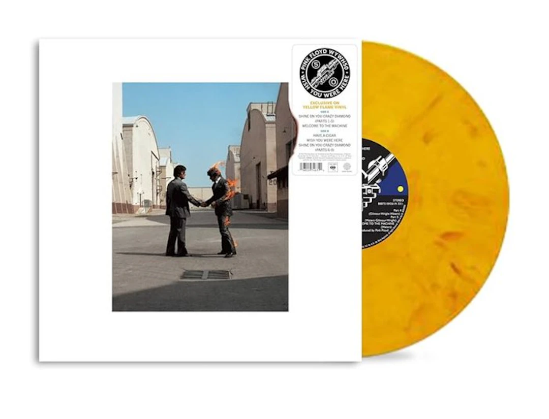 Pink Floyd - Wish You Were Here - Yellow Flame