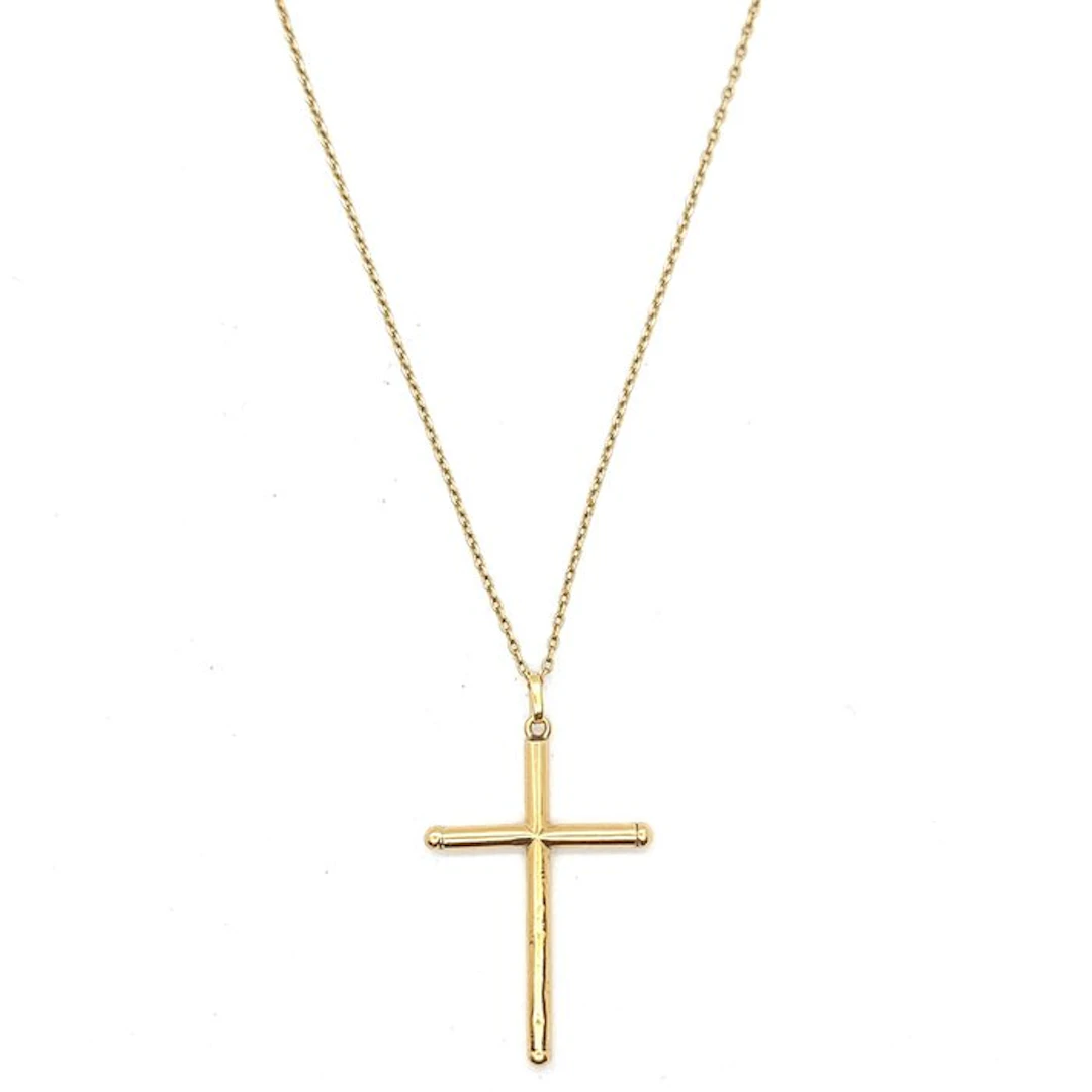 Necklace with pendant - 18 kt. Yellow gold