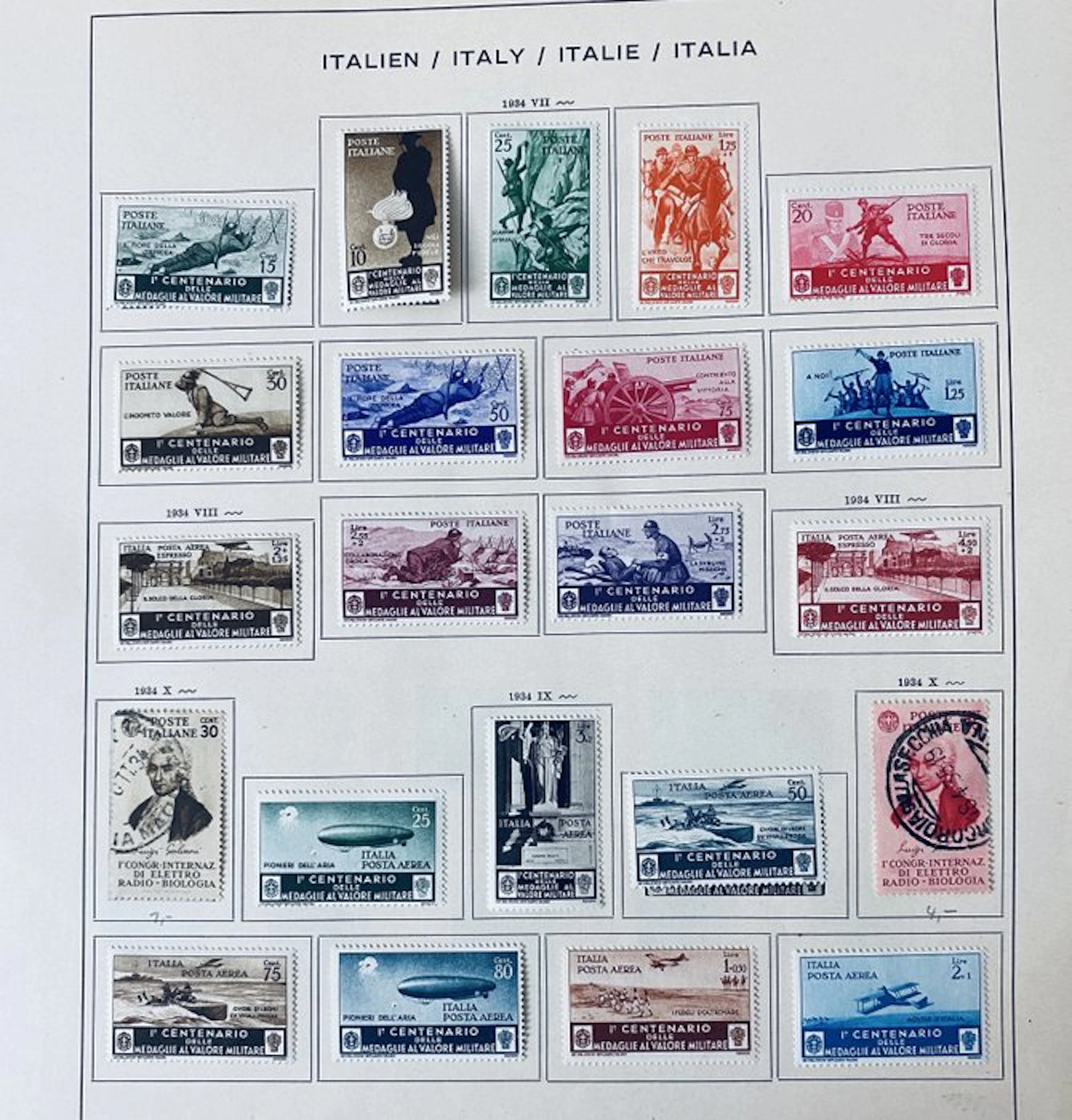 World - Beautiful collection: Italy + Crete and Malta