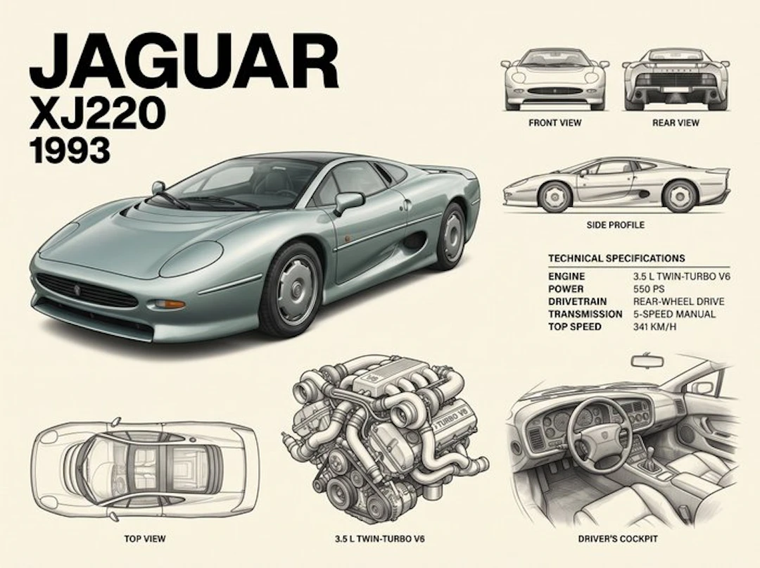 Shmidt.Art - Jaguar XJ220 1993 - 1990s