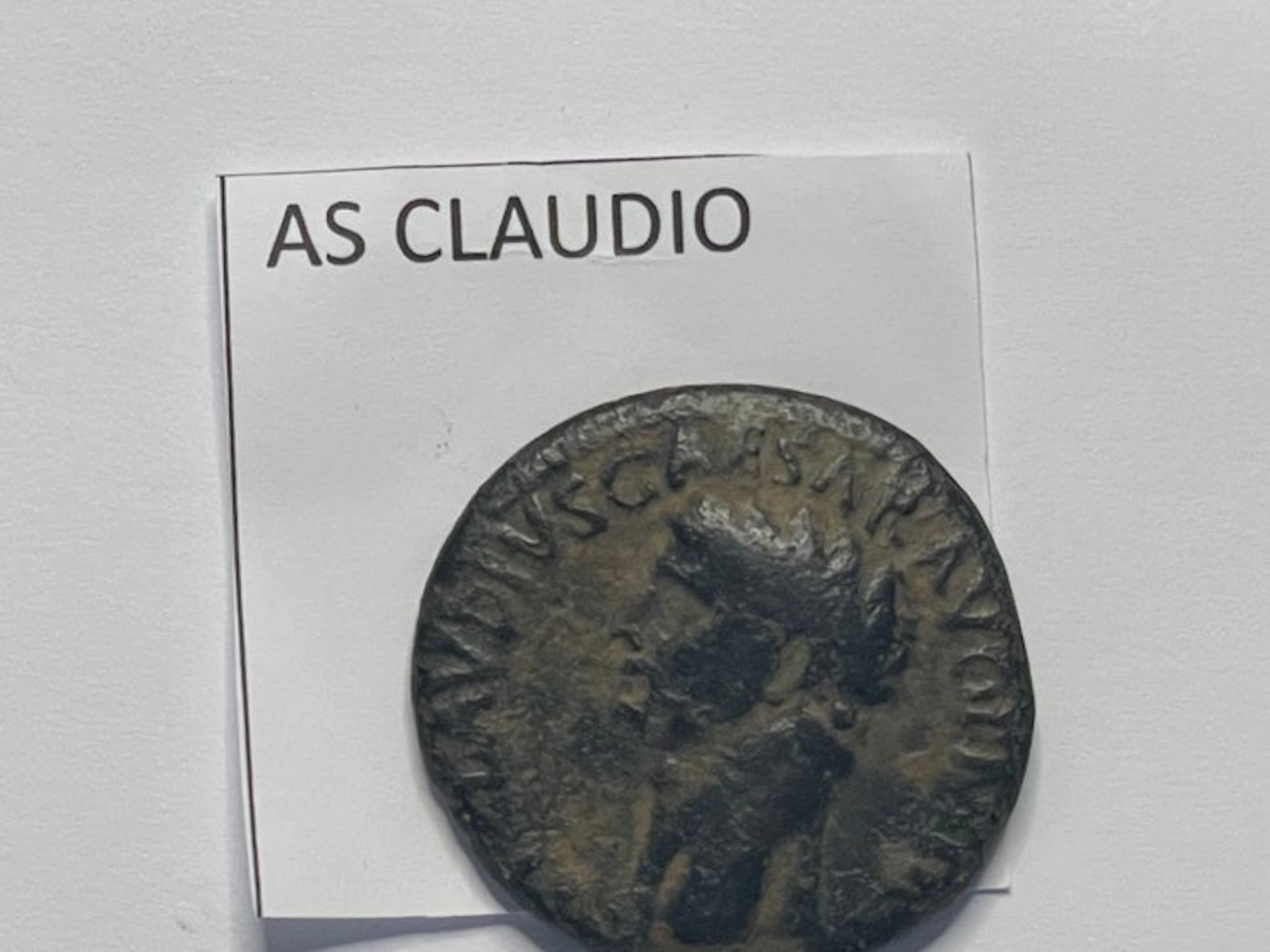 Roman Empire. Claudius (AD 41-54). As Rome - Minerva