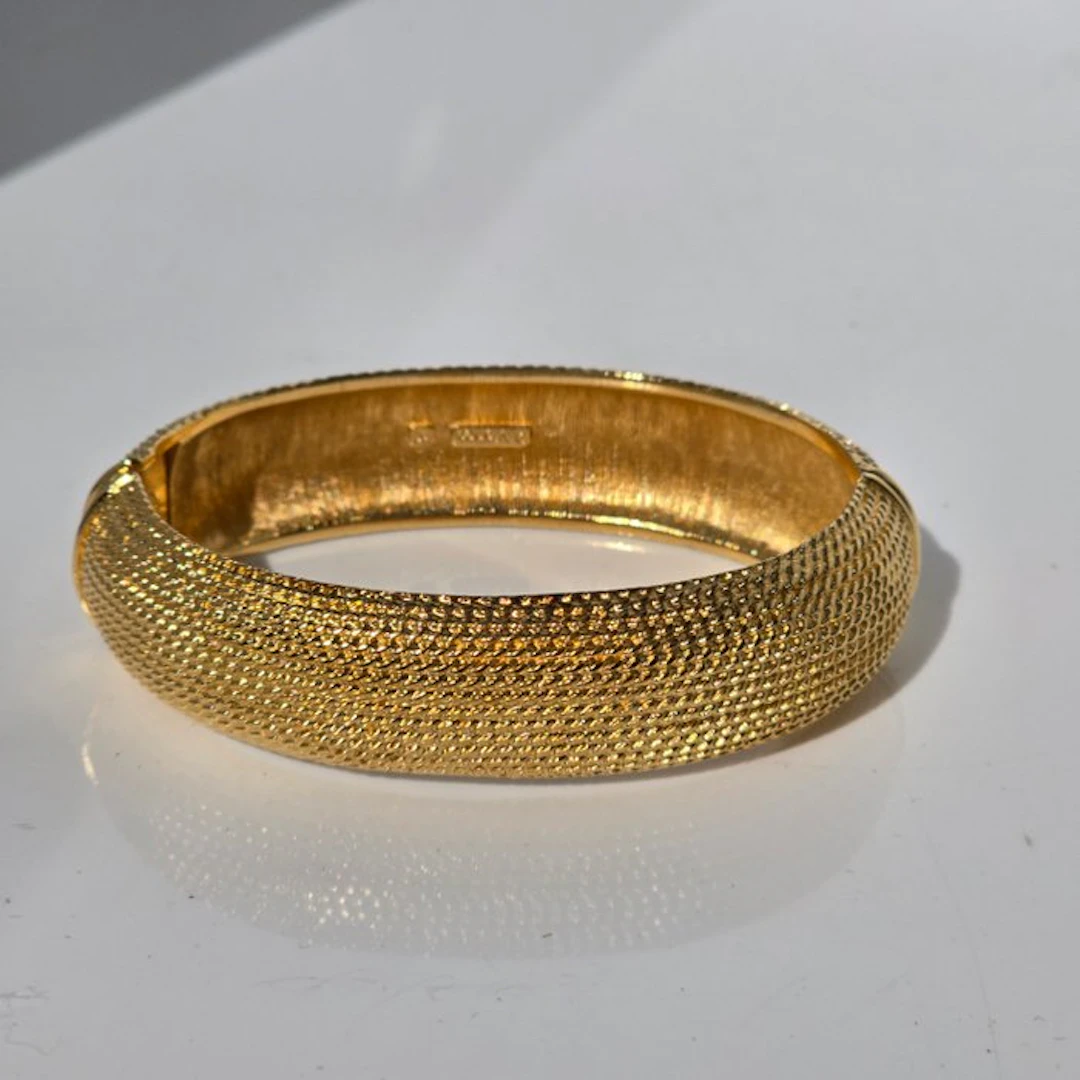 Monet - Gold-plated - Bracelet - Jane Birkin style 1970s