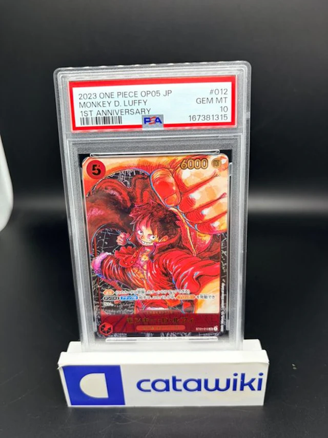 One Piece - 1 Graded card - Monkey D