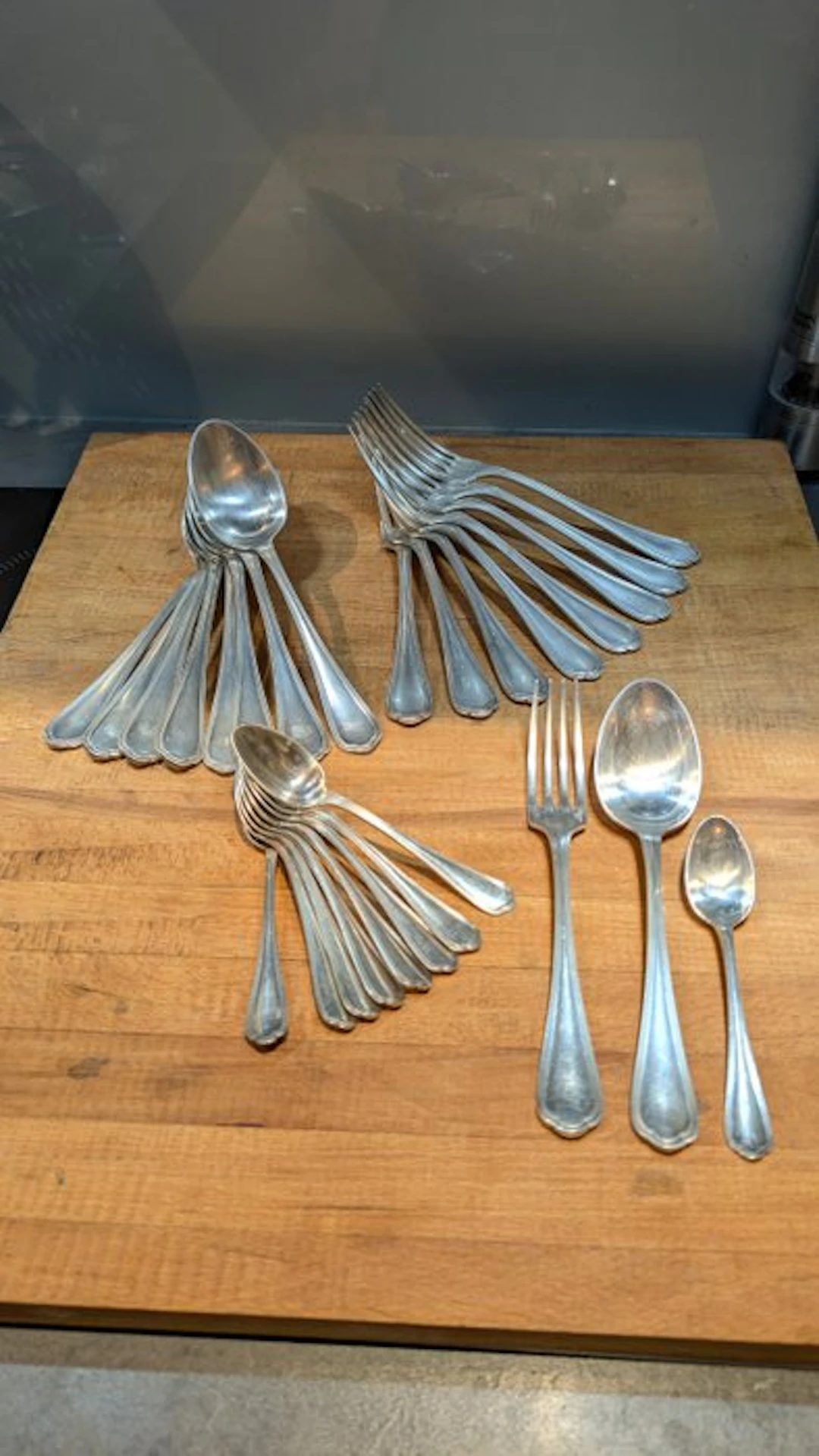 Christofle - Cutlery set for 6 (27) - Spatours - Silverplated - 9 people