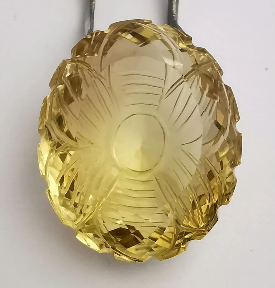 No reserve price - 1 pcs Yellow Citrine - 71.12 ct...