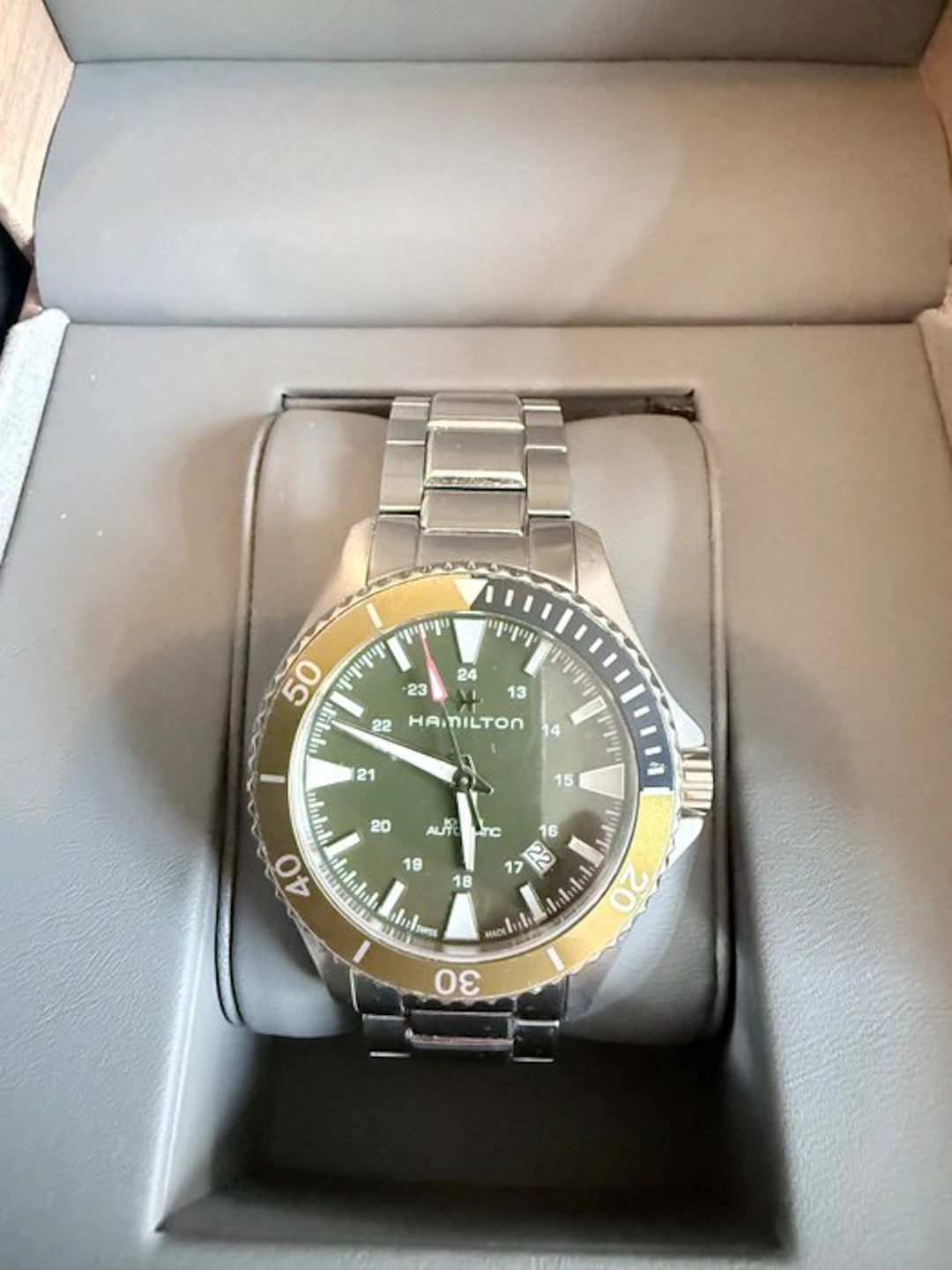 Hamilton - Khaki Automatic - H823750 - Men - 2022