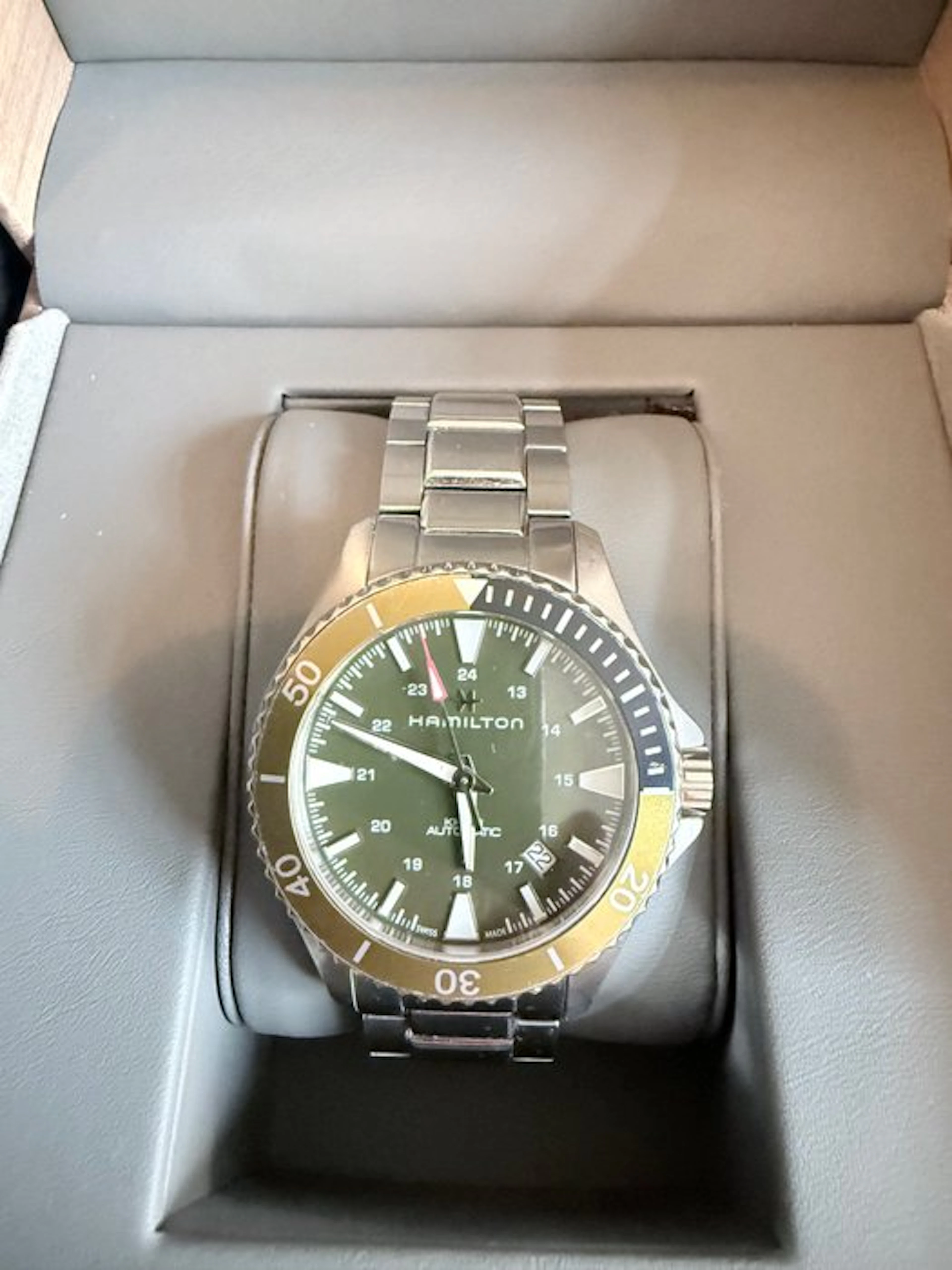 Hamilton - Khaki Automatic - H823750 - Men - 2022