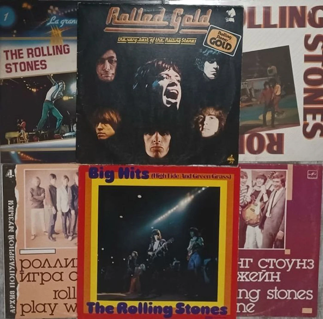 Rolling Stones - 6 LPs compilations - Multiple titles...