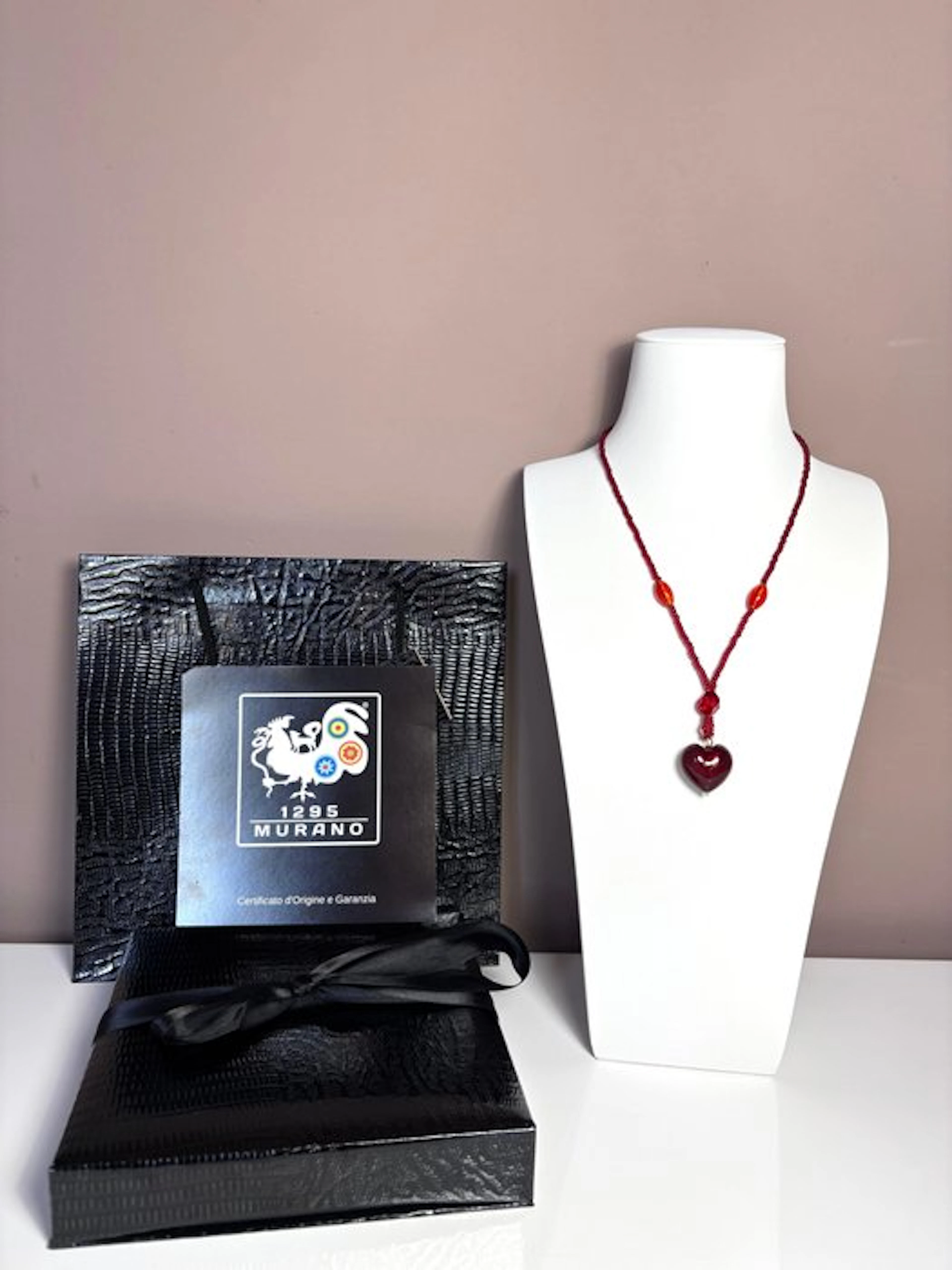 necklace - Necklace - 24 kt gold Murano necklace